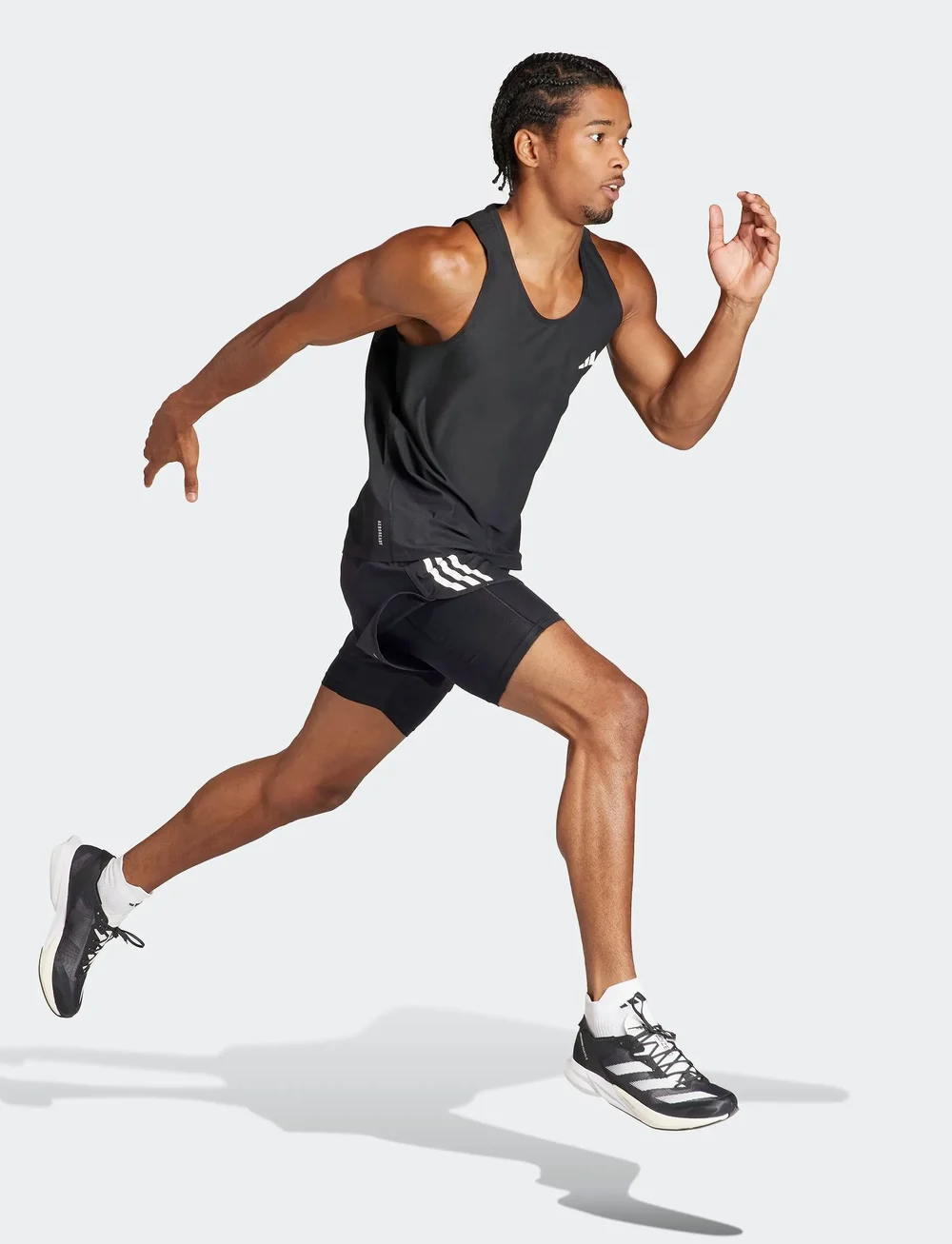 adidas Performance - OTR B TANK - tank tops - black - 0