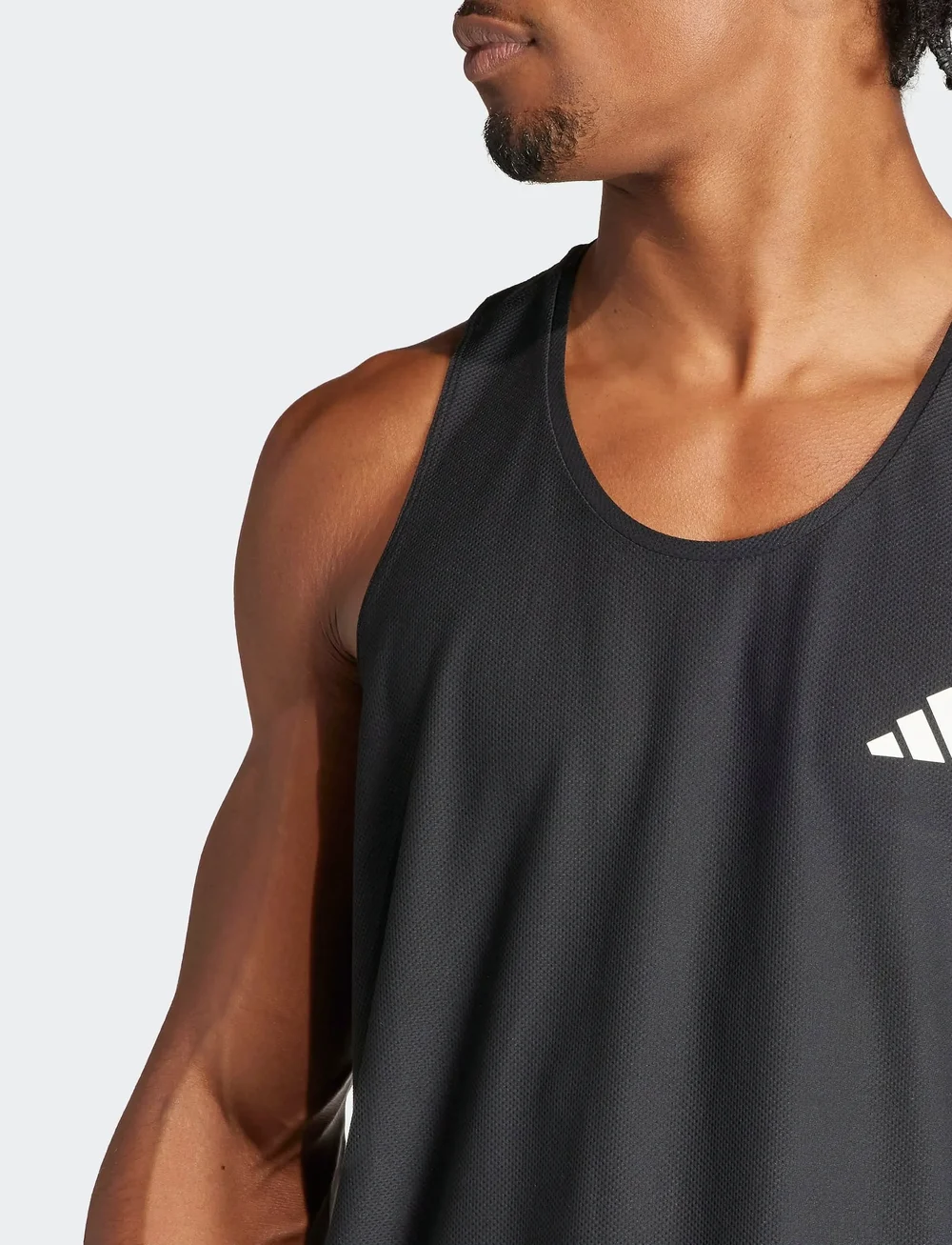 adidas Performance - OTR B TANK - tank tops - black - 3