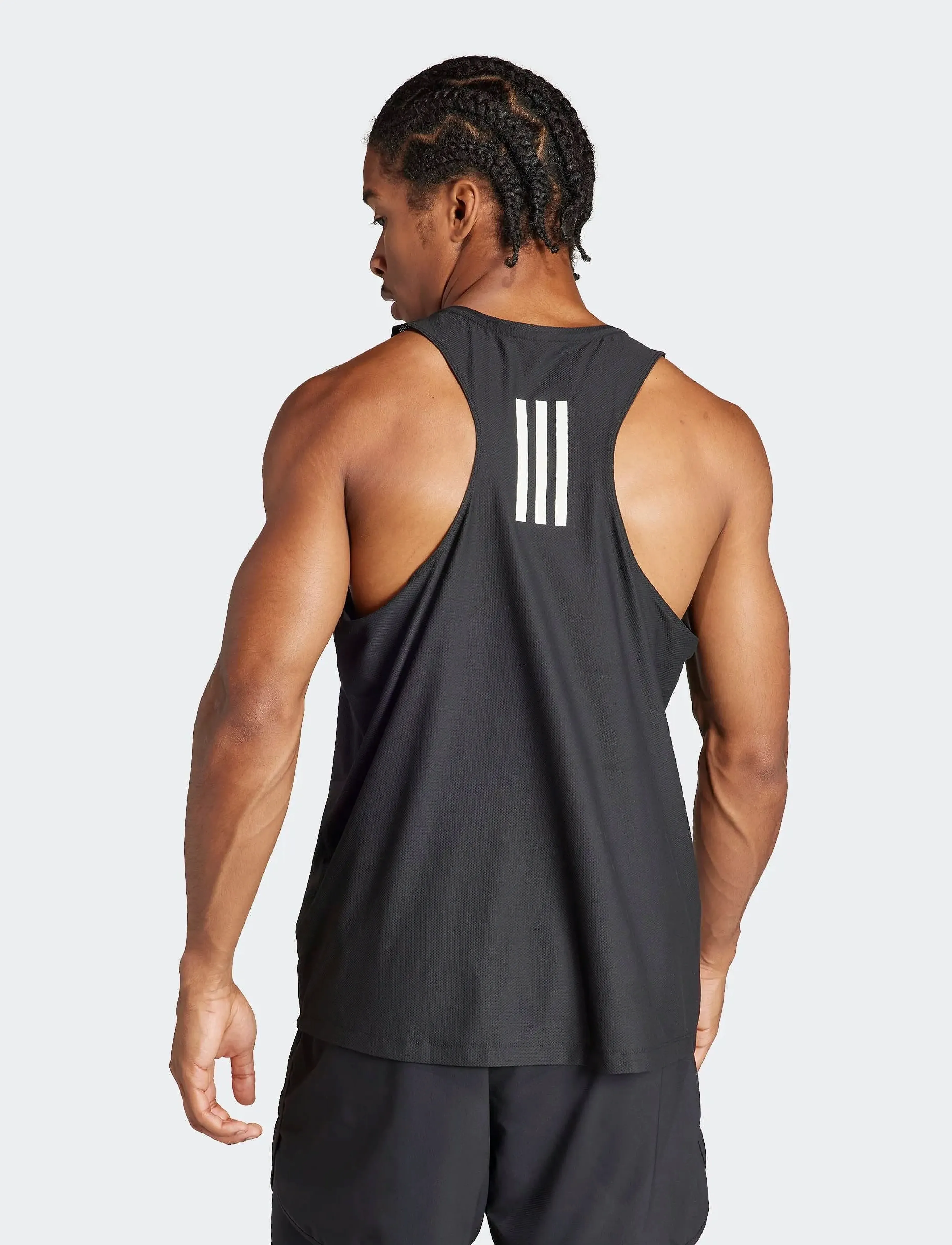 adidas Performance OTR B TANK - Streetstyle - BLACK / black
