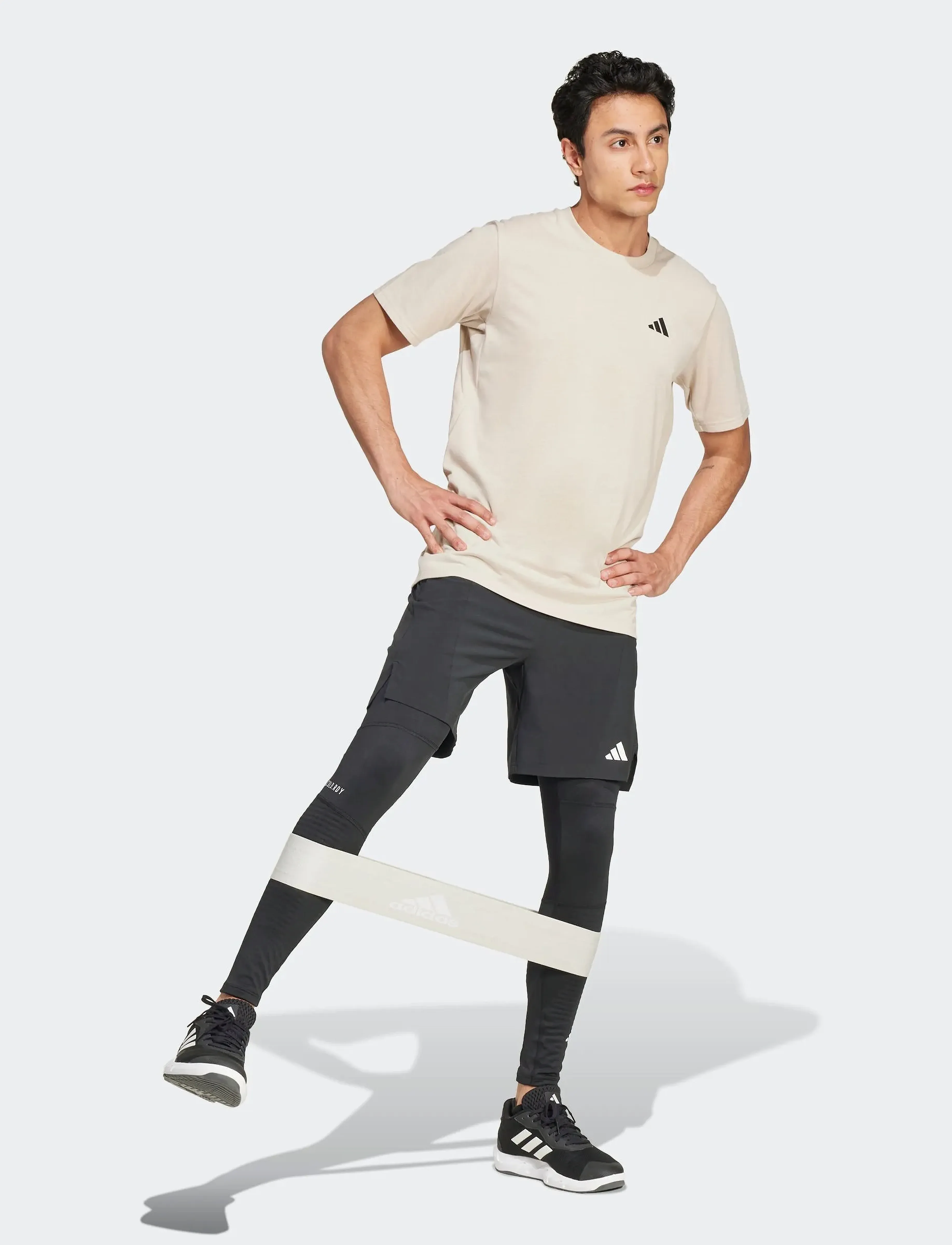 adidas Performance TF CLDRDY TIGHT - Streetstyle - BLACK / black