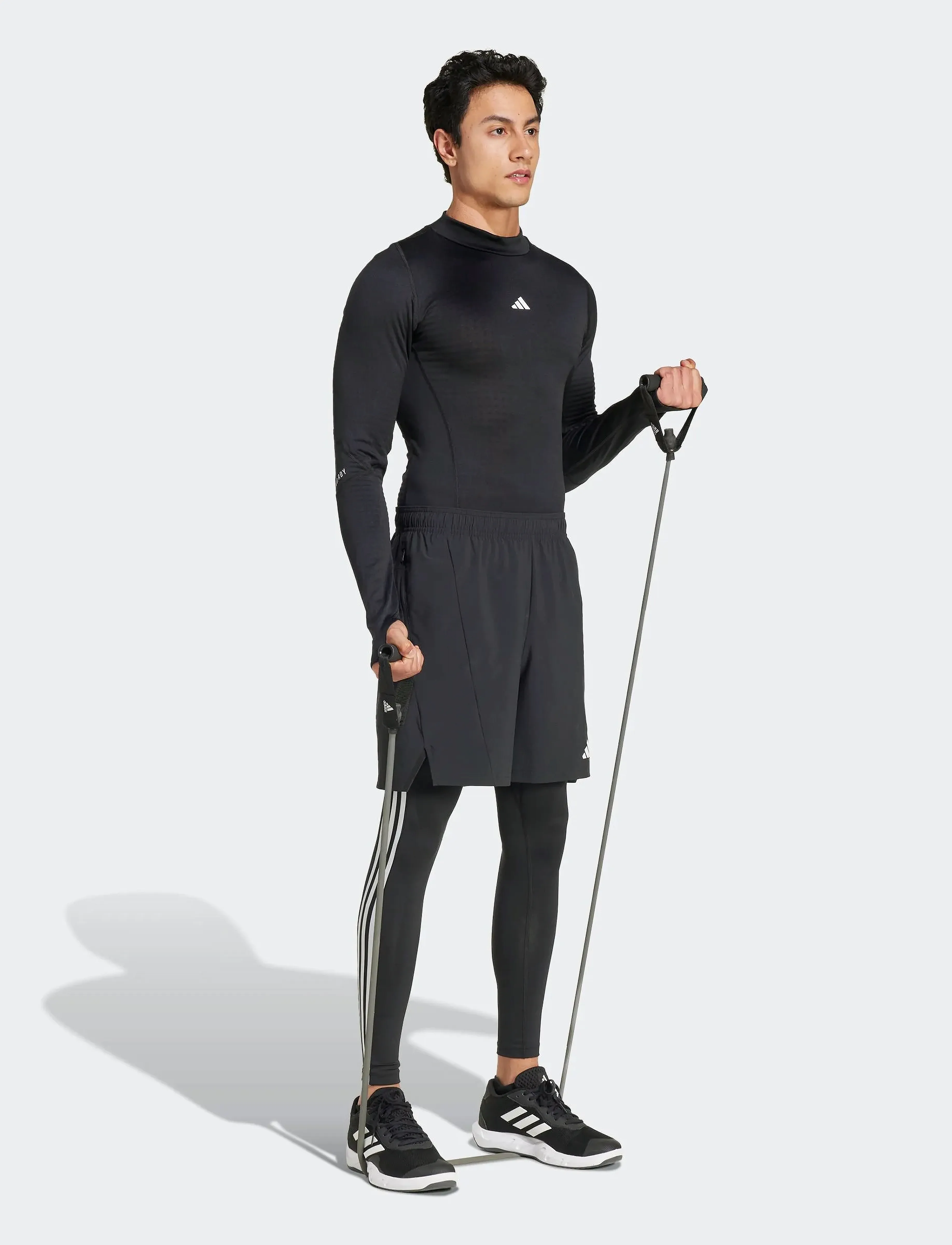 adidas Performance Tf 3S Tight, Techfit Kompressionstights, Sort, Str: S