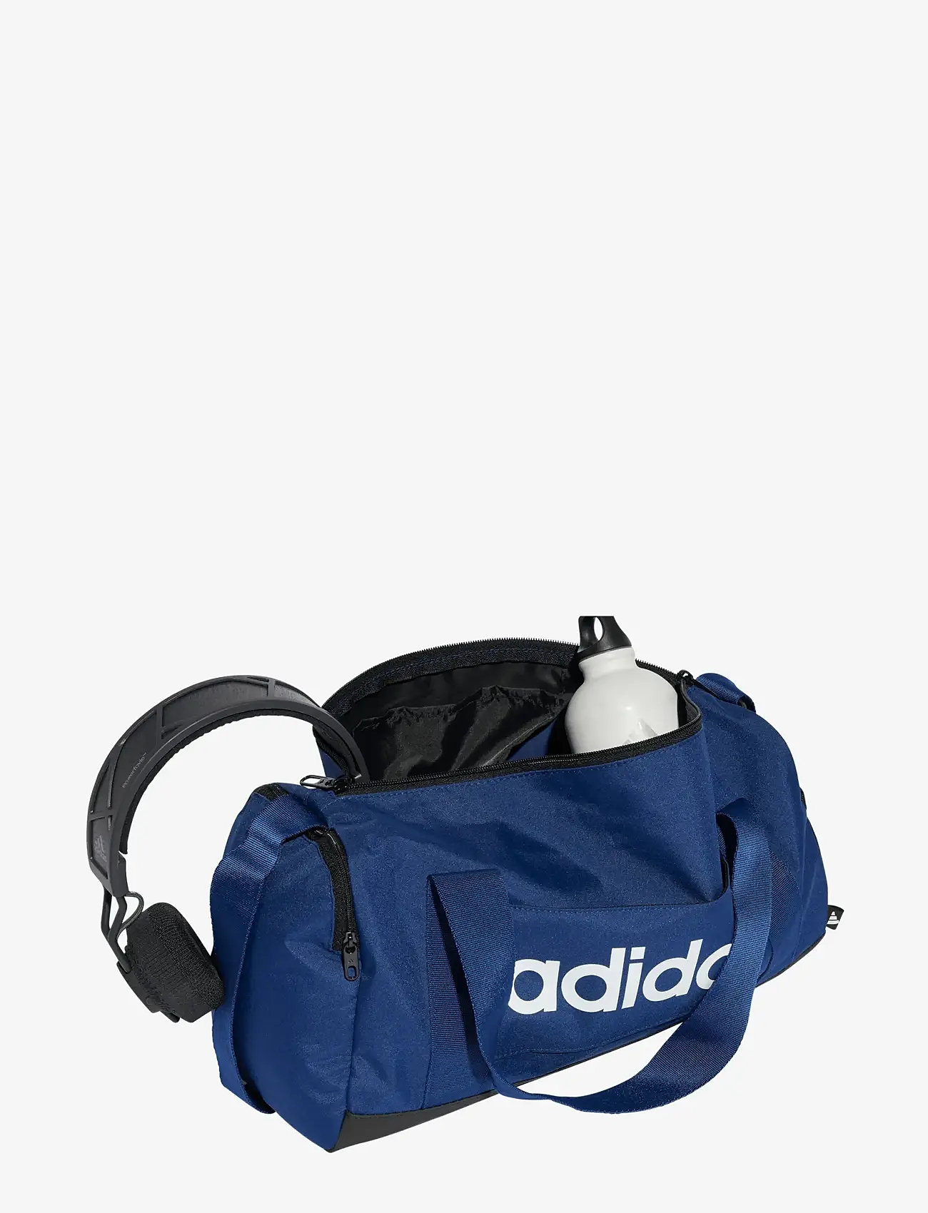 adidas Performance - LINEAR DUFF XS - julegaver under 300kr - dkblue/white - 2