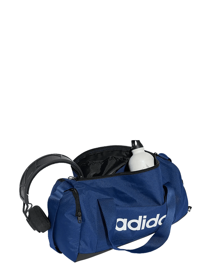 adidas Performance - LINEAR DUFF XS - træningstasker - dkblue/white - 2