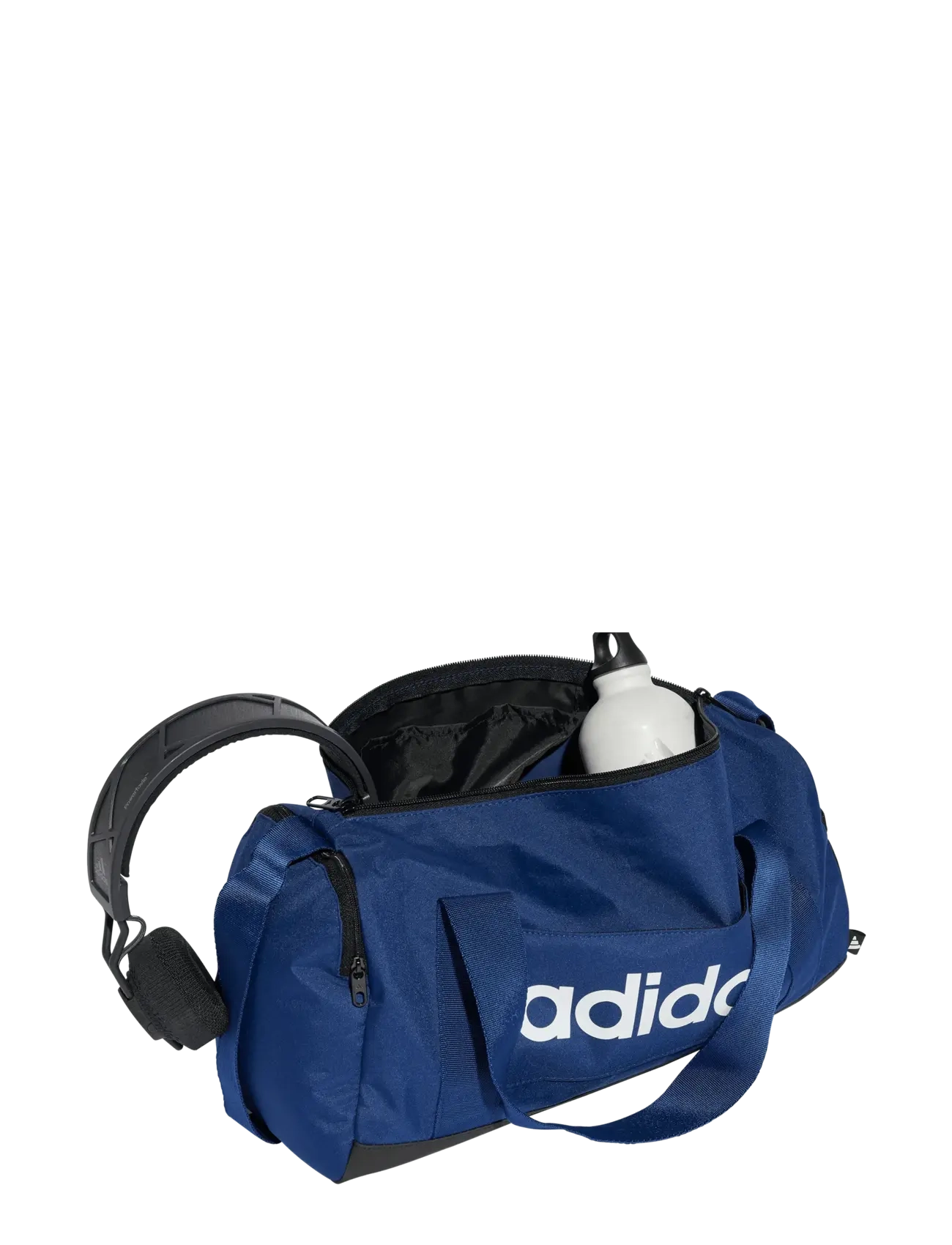 adidas Performance - LINEAR DUFF XS - träningsväskor - dkblue/white - 2