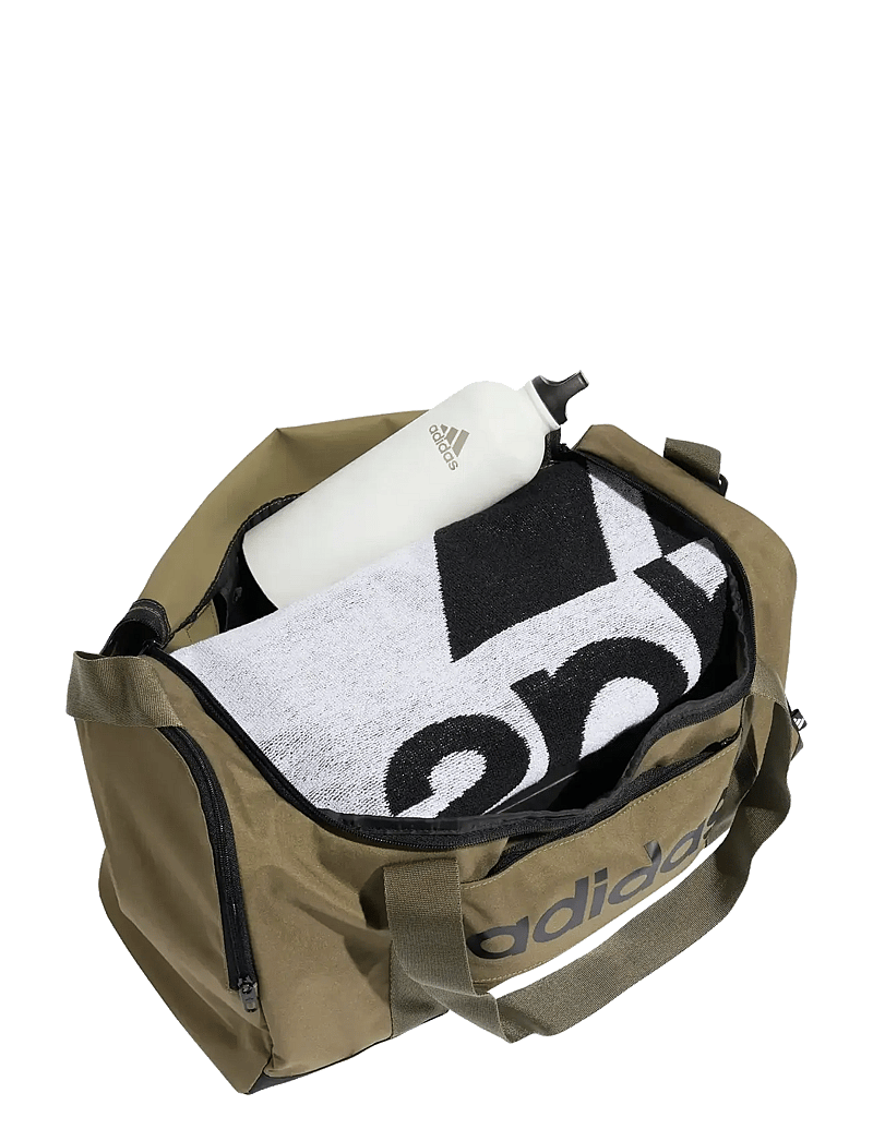 adidas Performance - LINEAR DUFFEL S - træningstasker - olistr/black - 2