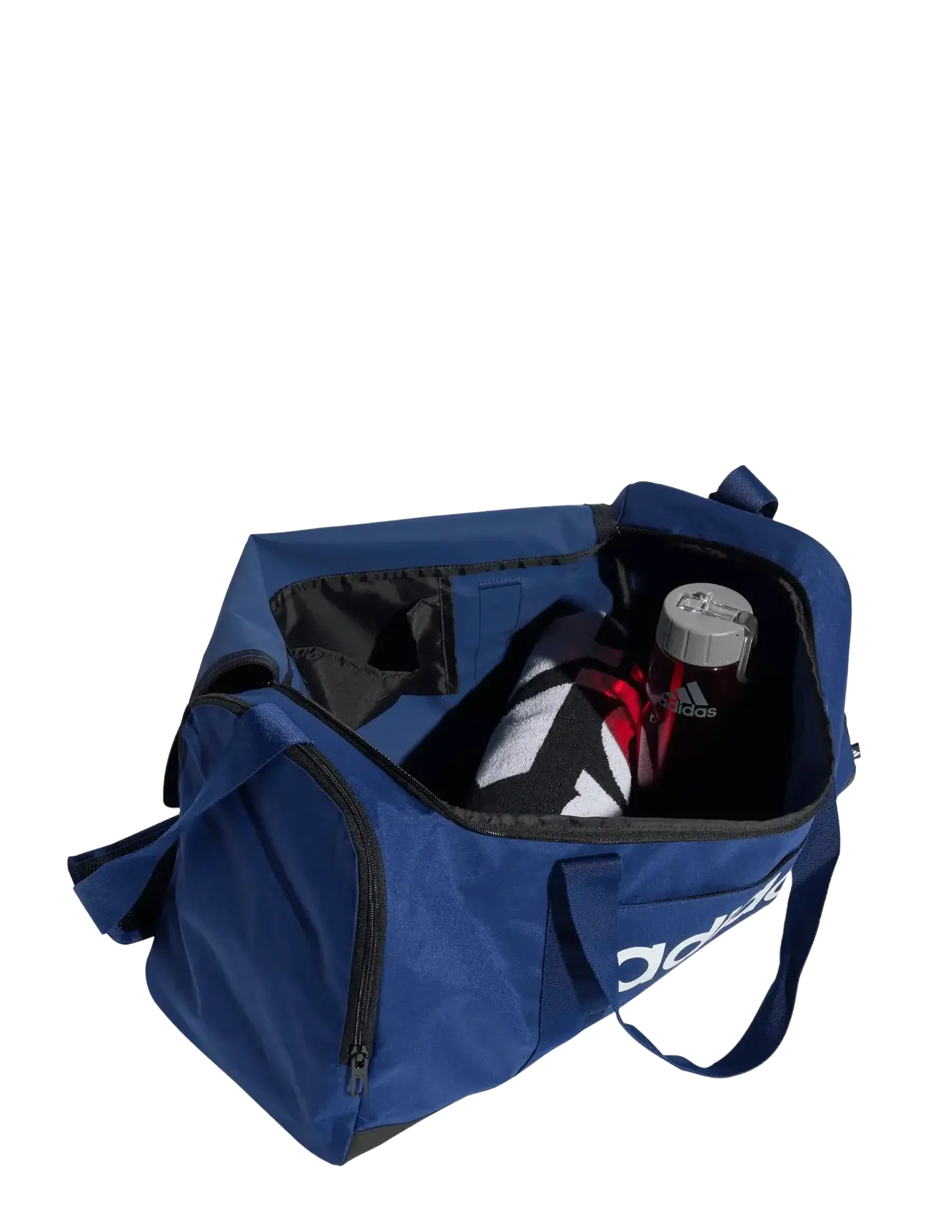 adidas Performance - LINEAR DUFFEL M - alhaisimmat hinnat - dkblue/white - 2