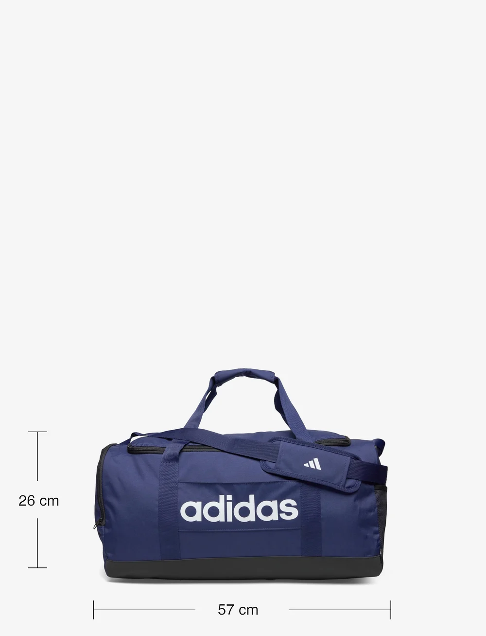 adidas Performance - LINEAR DUFFEL M - träningsväskor - dkblue/white - 5