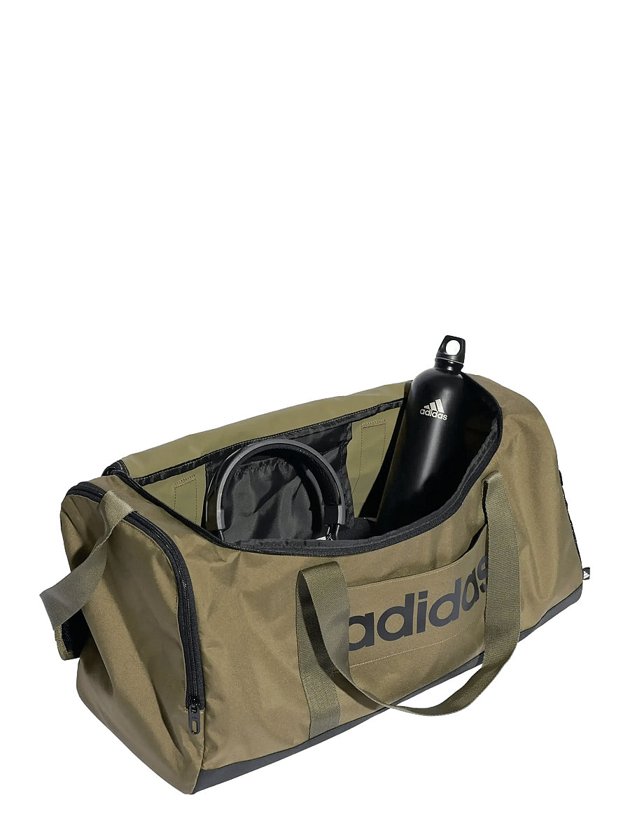 adidas Performance - LINEAR DUFFEL M - træningstasker - olistr/black - 2