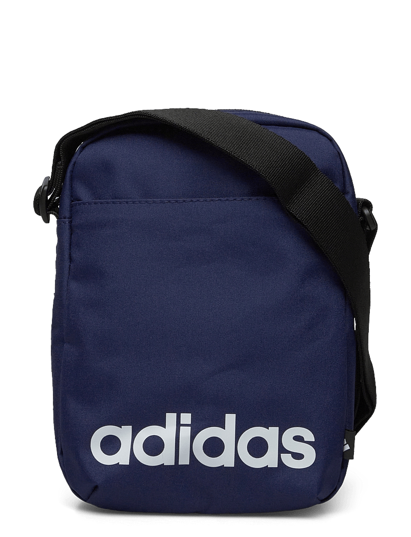 adidas Performance - LINEAR ORG - crossbody- & magväskor - dkblue/white - 0