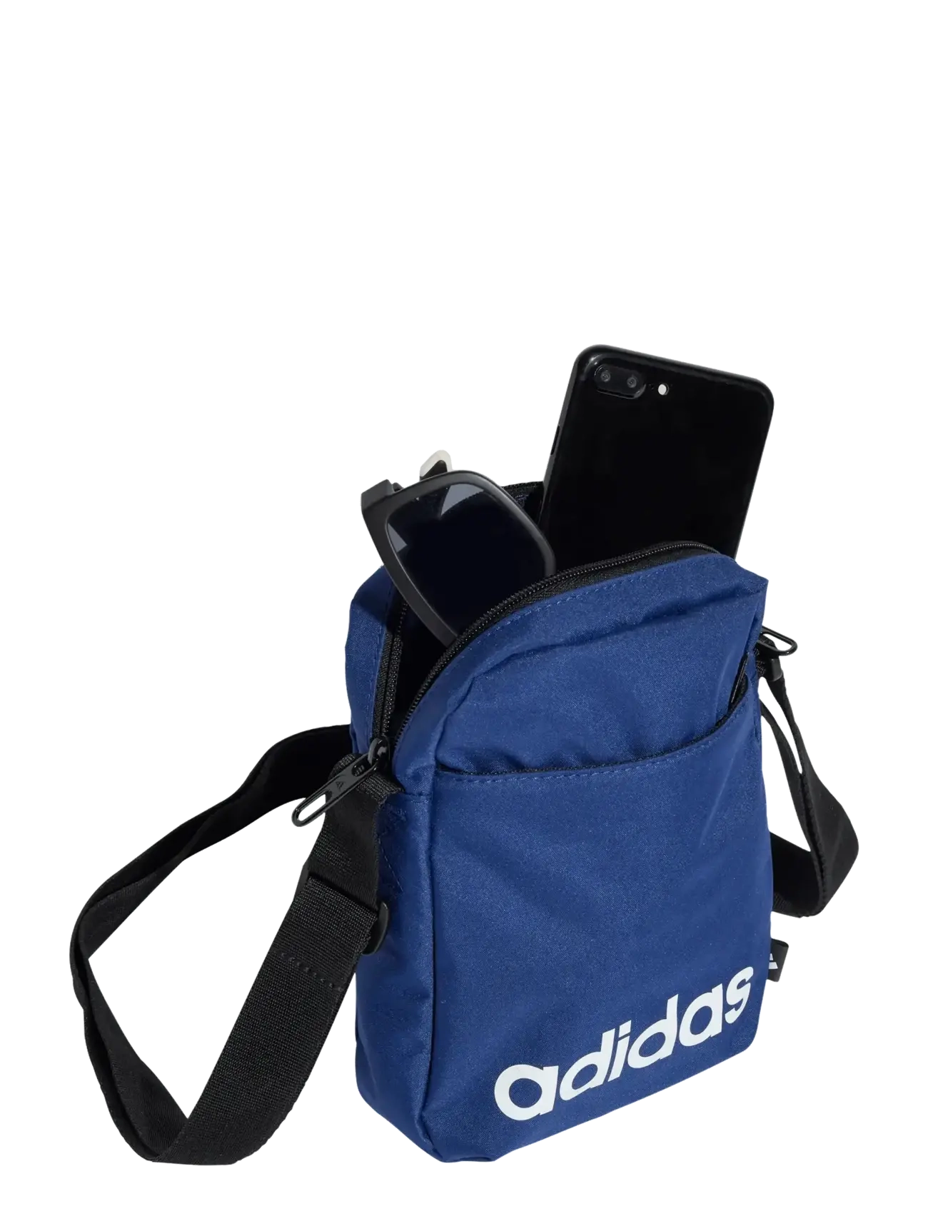 adidas Performance - LINEAR ORG - crossbody & bum bags - dkblue/white - 2