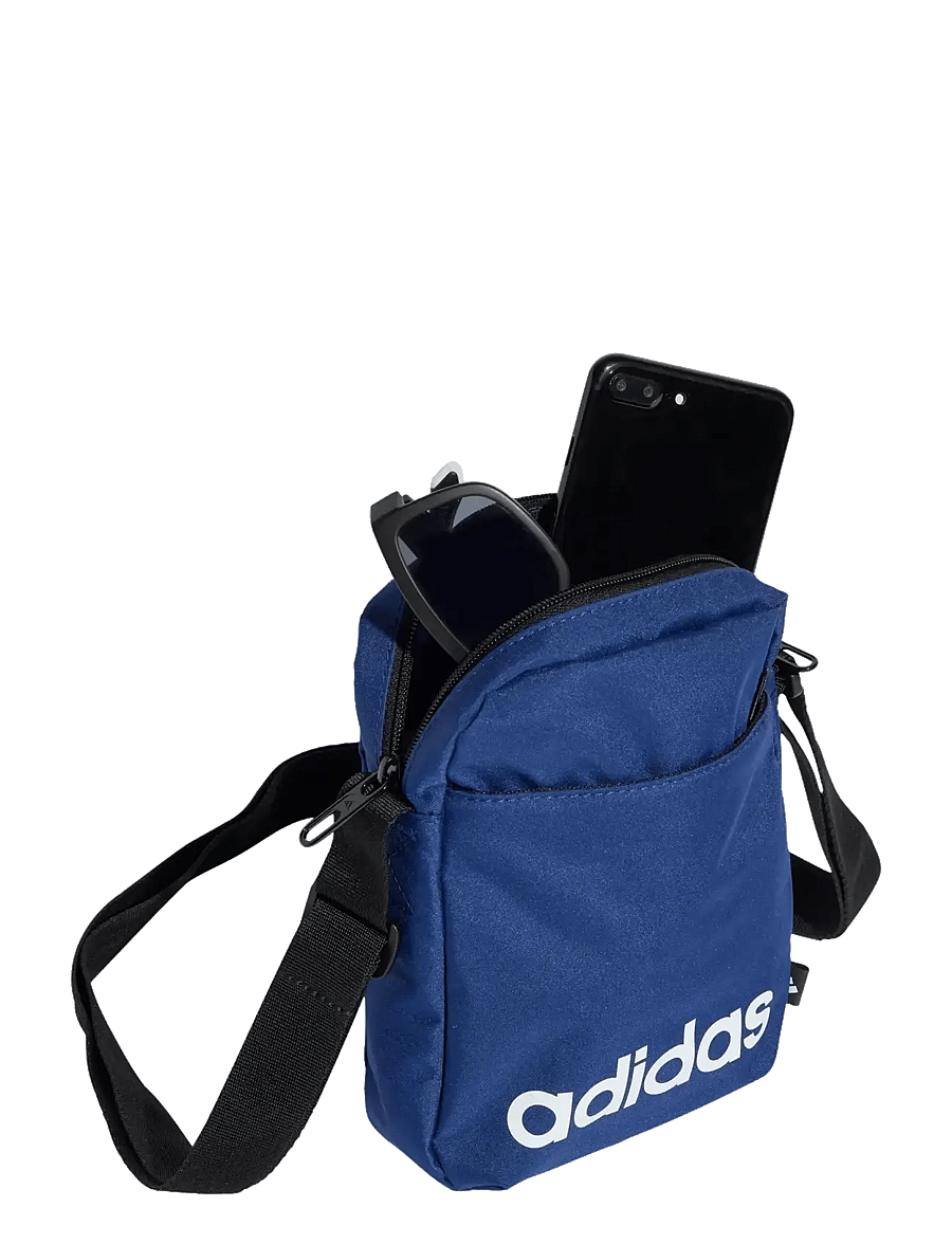 adidas Performance - LINEAR ORG - crossbody & bæltetasker - dkblue/white - 2
