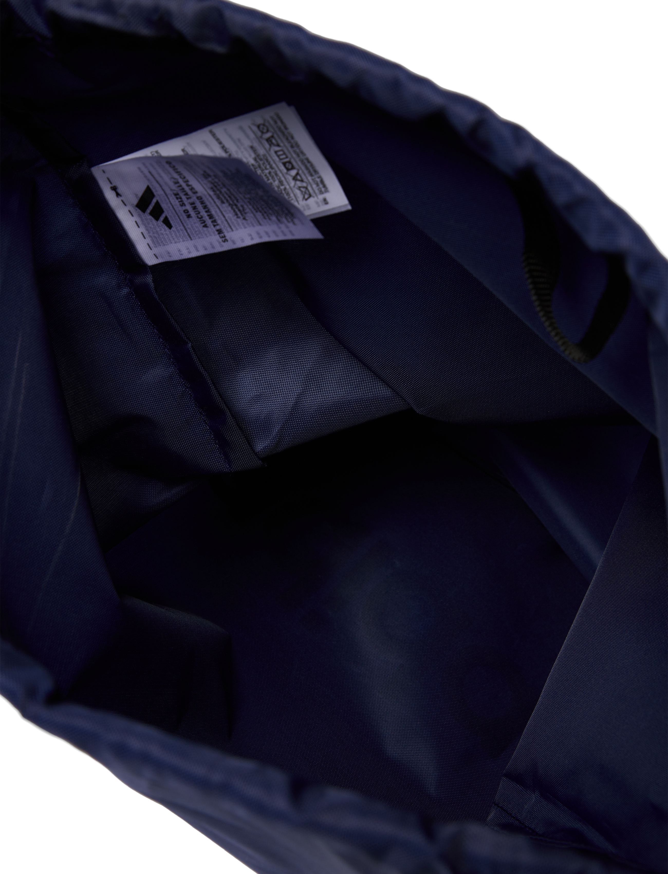 adidas Performance - LINEAR GYMSACK - treniruočių krepšiai - dkblue/white - 4