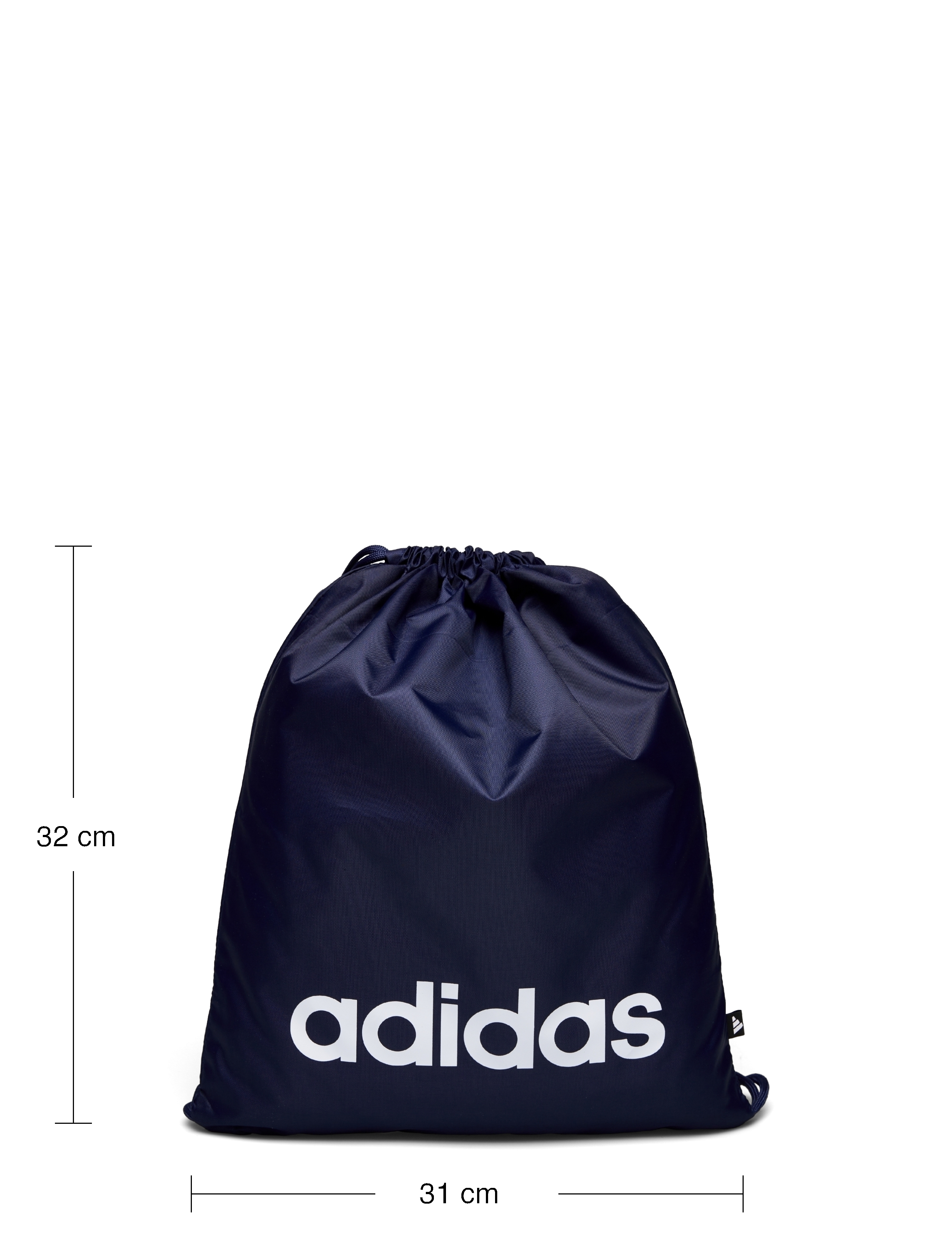 adidas Performance - LINEAR GYMSACK - treniruočių krepšiai - dkblue/white - 5