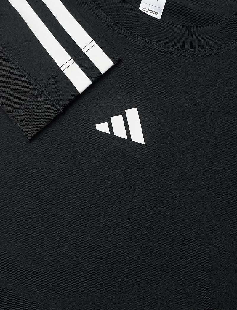 adidas Performance - HYGLM CRO LS - crop-tops - black/white - 4