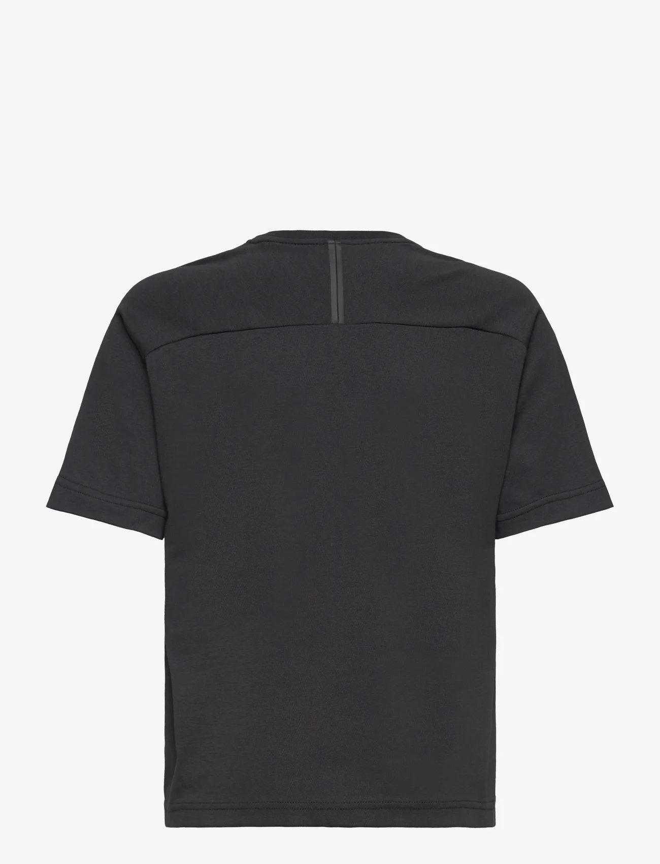 adidas Performance - J ZNE TEE - kortärmade t-shirts - black/black - 1