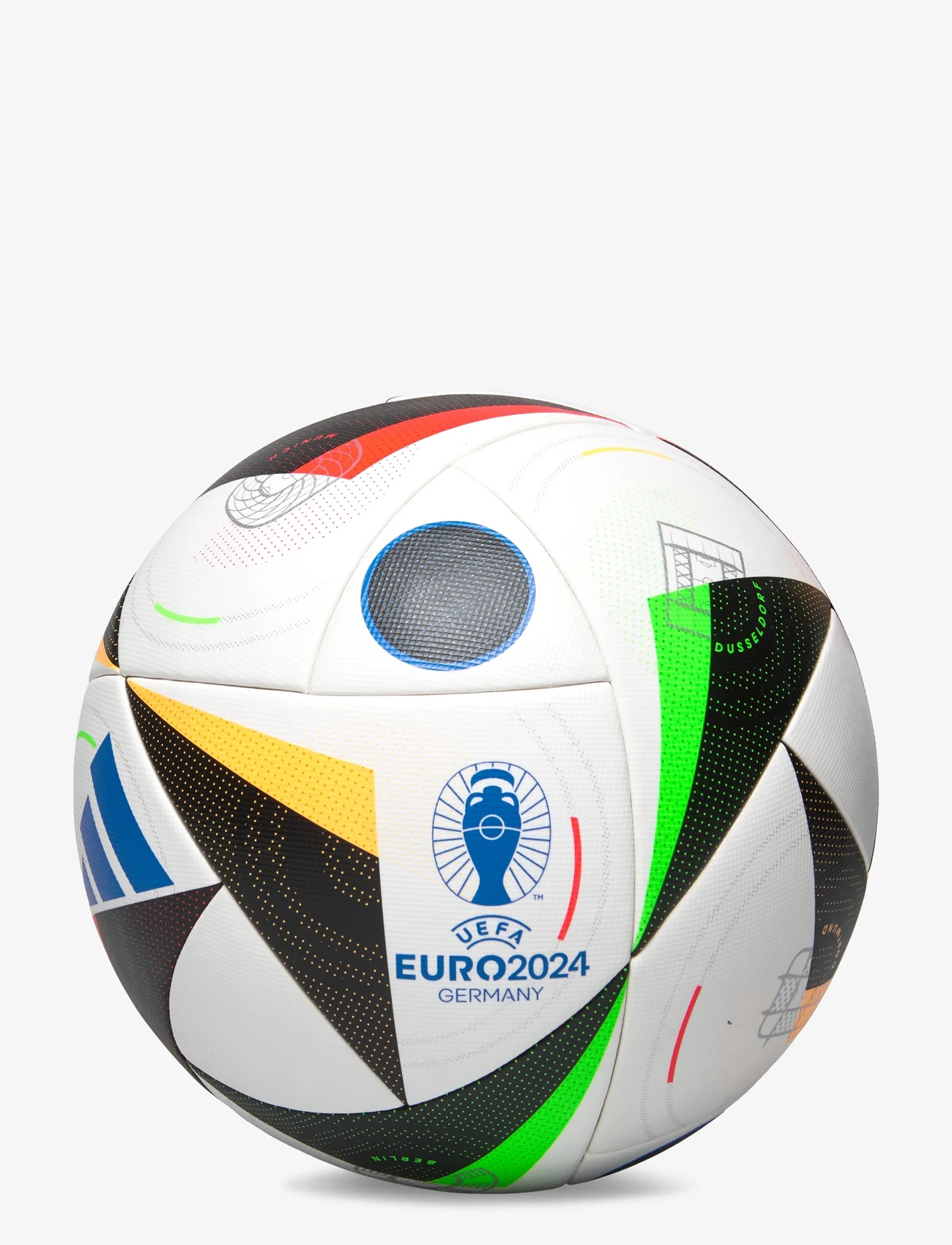 adidas Performance - EURO24 COM - futbolo įranga - white/black/globlu - 0