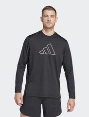 adidas Performance - TI 3B LS TEE - bluzki z długim rękawem - black/white - 2