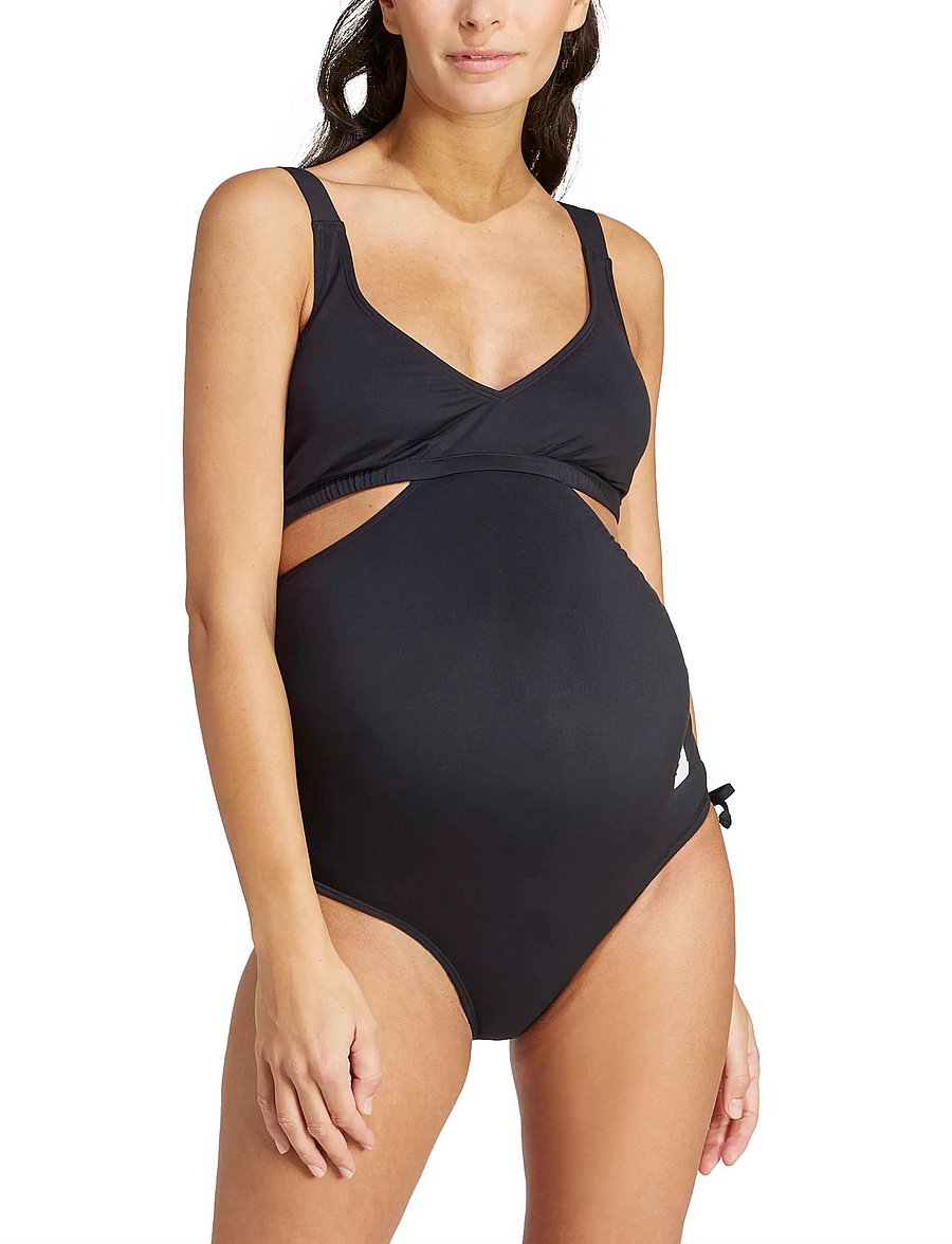 adidas Performance - Mat Swimsuit - spordiriided - black - 0