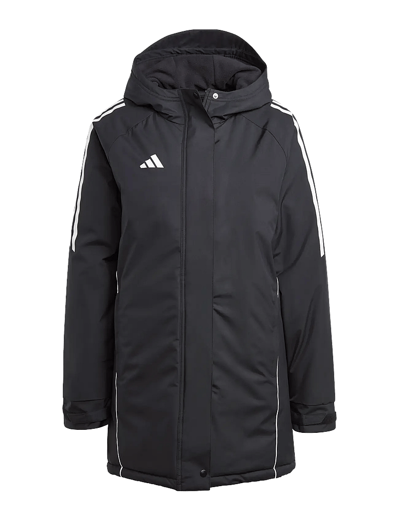 adidas Performance - TIRO24 PARKA W - jacken - black/white - 1