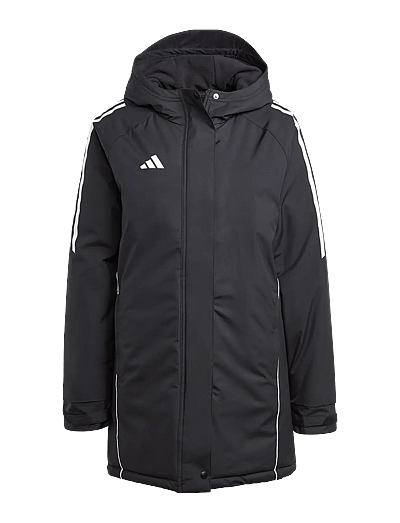 adidas Performance TIRO24 PARKA W - Kleidung - BLACK/WHITE / black