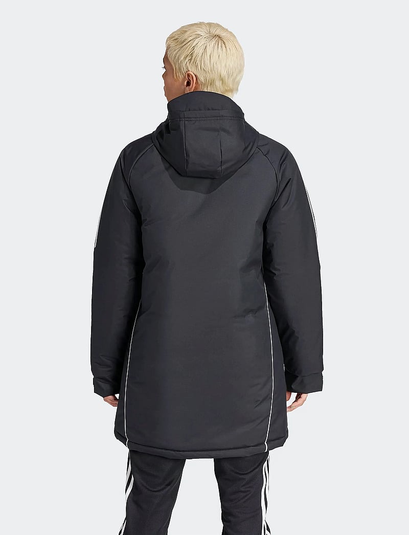 adidas Performance - TIRO24 PARKA W - jacken - black/white - 5