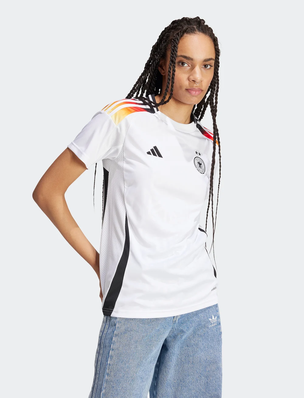 adidas Performance - DFB H JSY W2 - fotbollströjor - white - 5