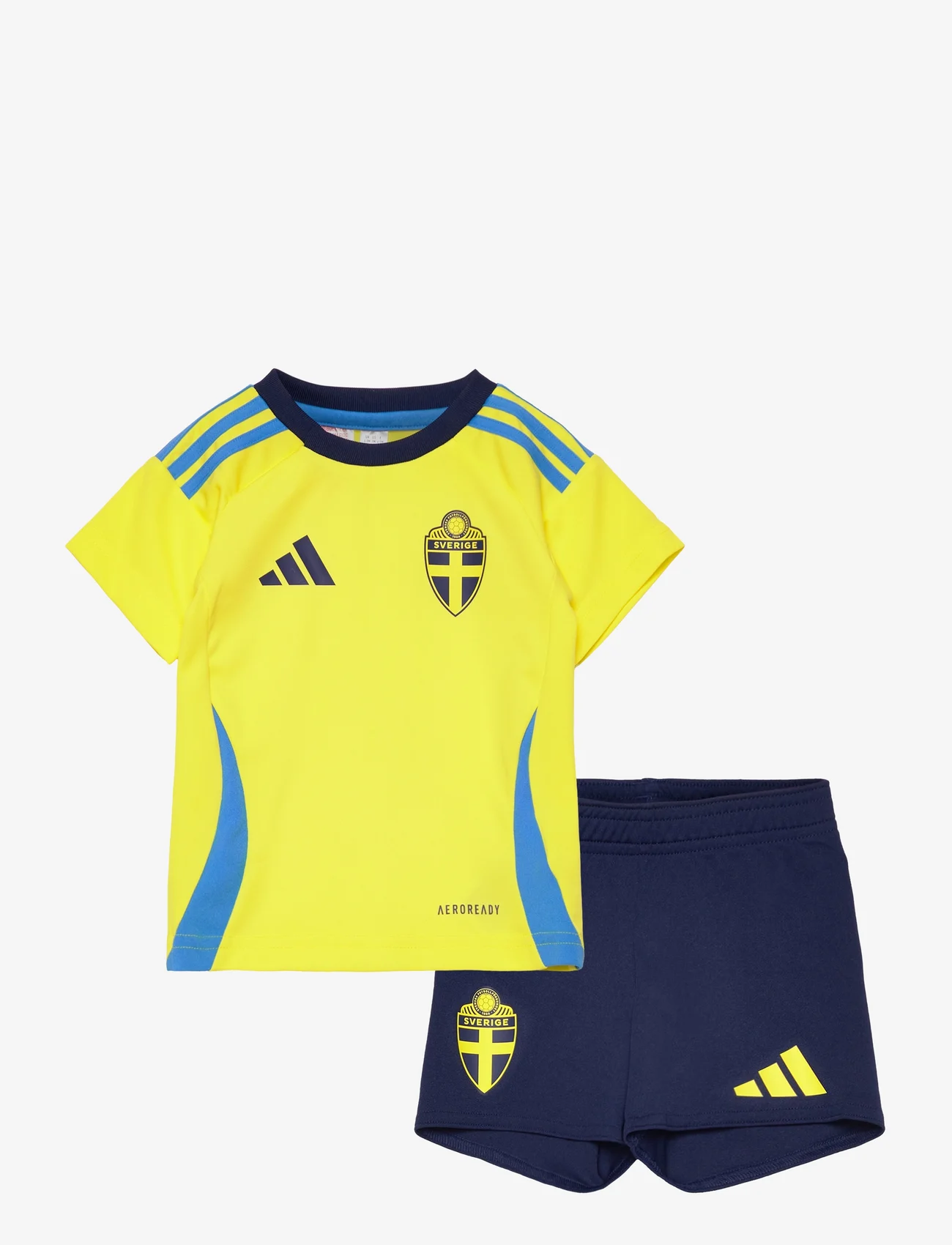 adidas Performance - SVFF H BABY - sets with short-sleeved t-shirt - byello/tenabl - 0