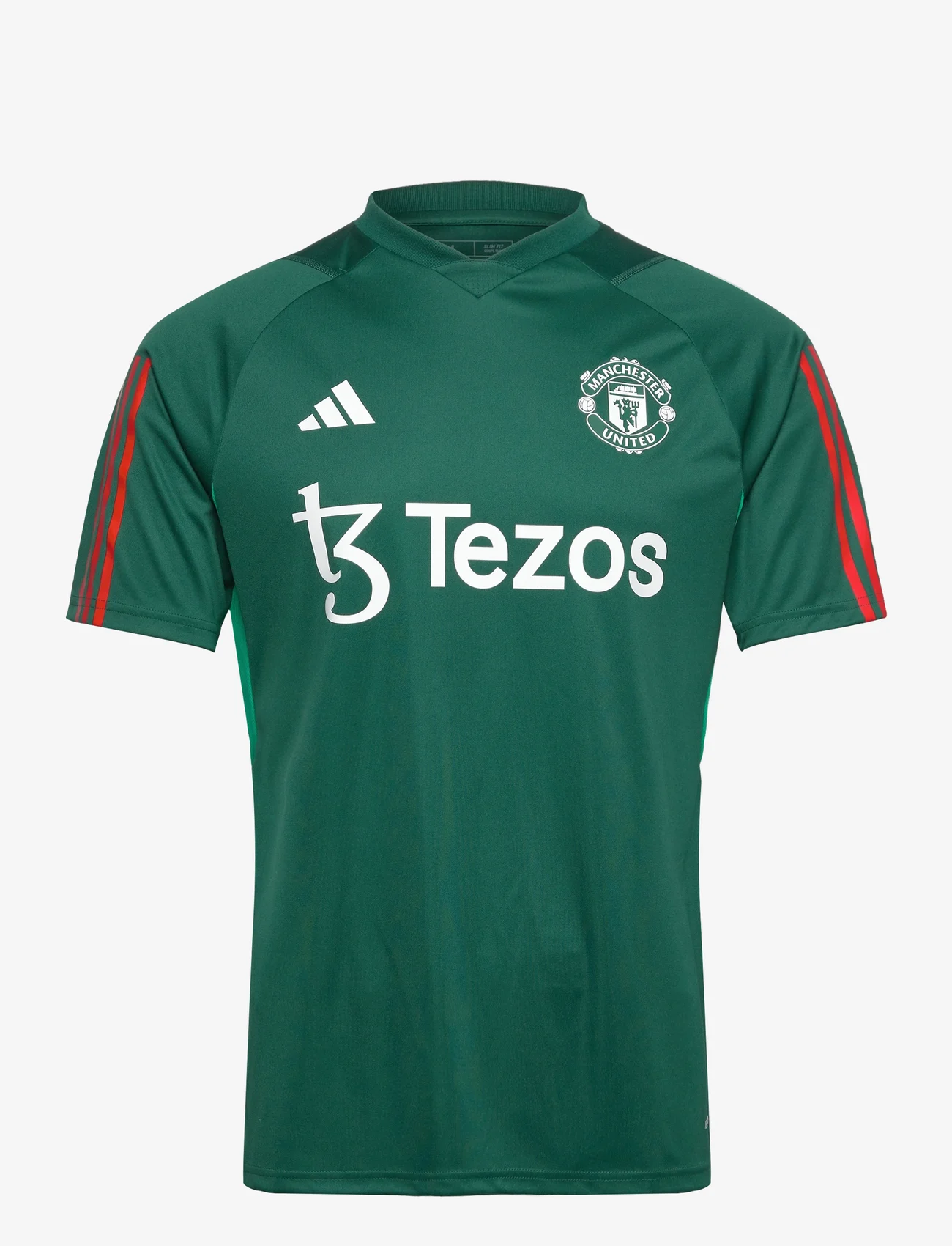 adidas Performance - Manchester United Tiro 23 Training Jersey - voetbalshirts - cgreen/corgrn/actred - 0