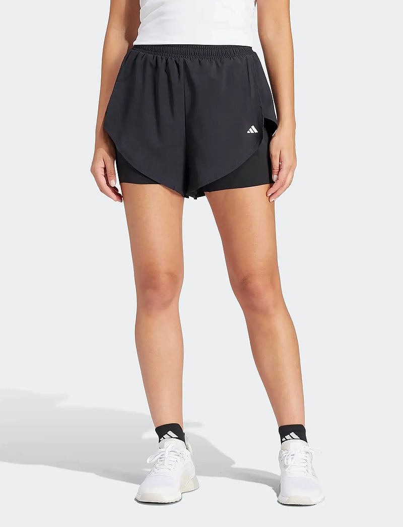 adidas Performance - WTR D4T 2IN1SH - træningsshorts - black - 0