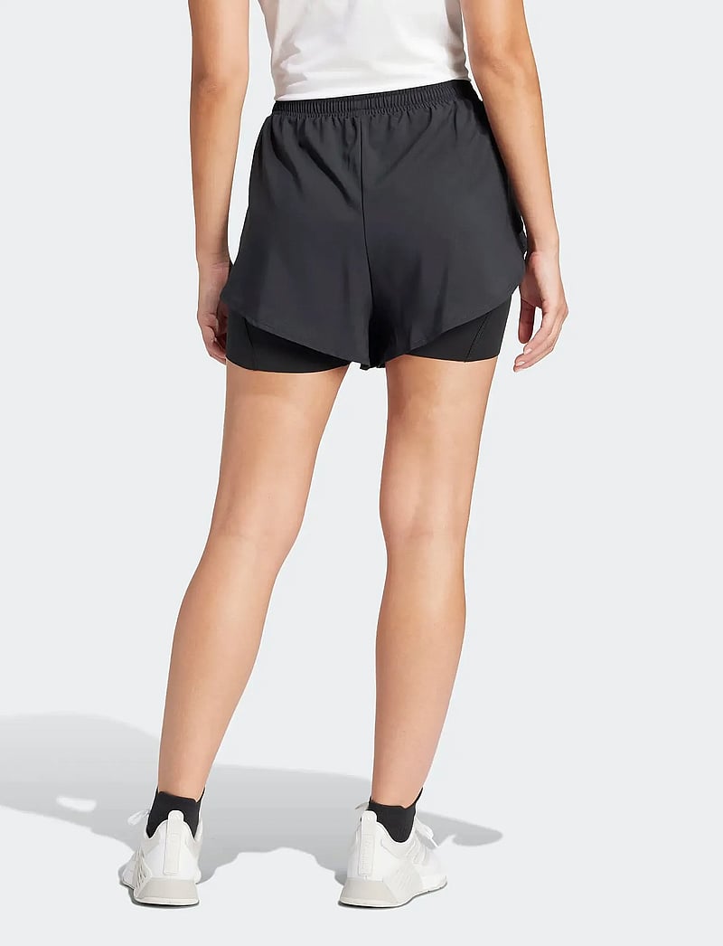 adidas Performance - WTR D4T 2IN1SH - træningsshorts - black - 3