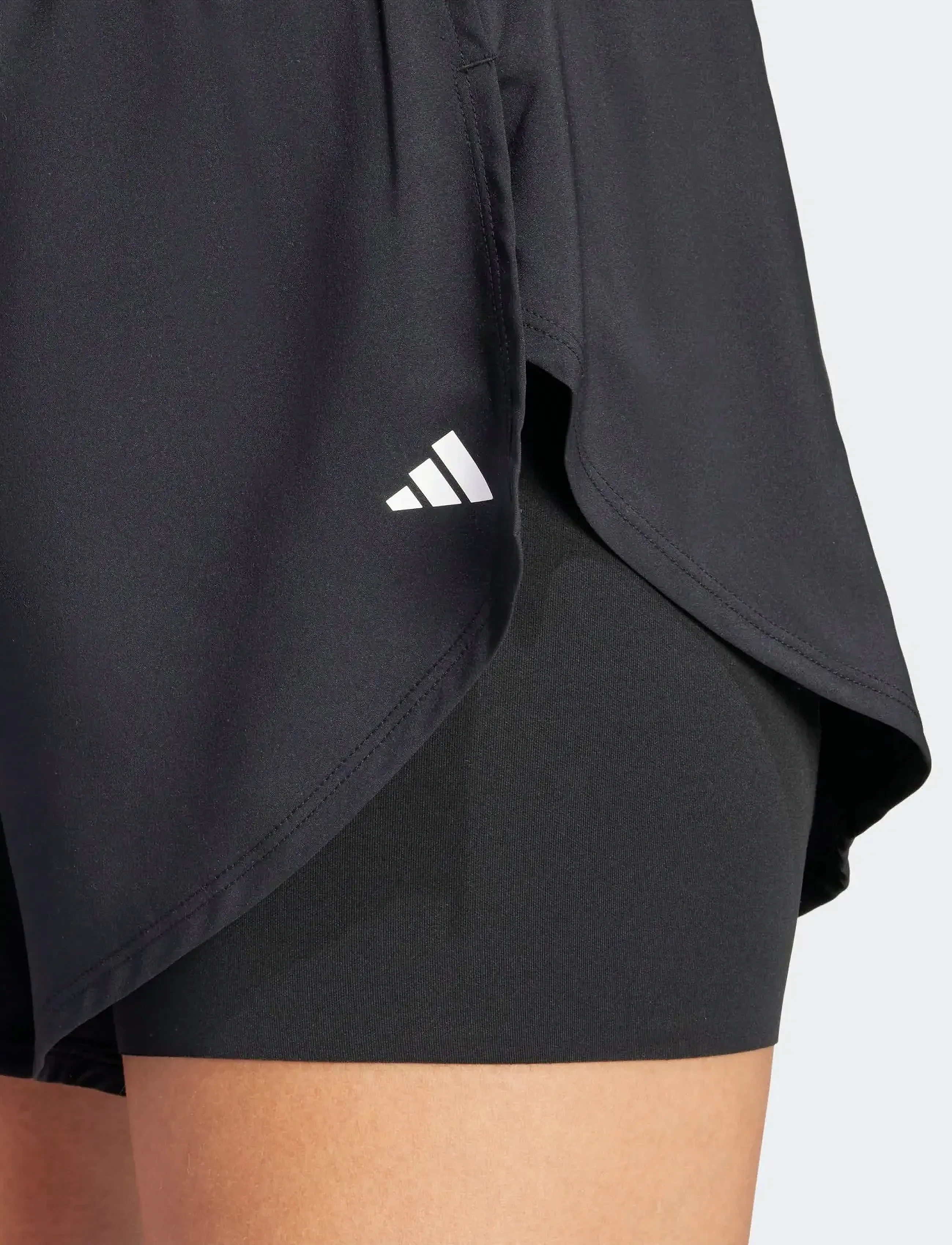 adidas Performance - WTR D4T 2IN1SH - korte trainingsshorts - black - 5