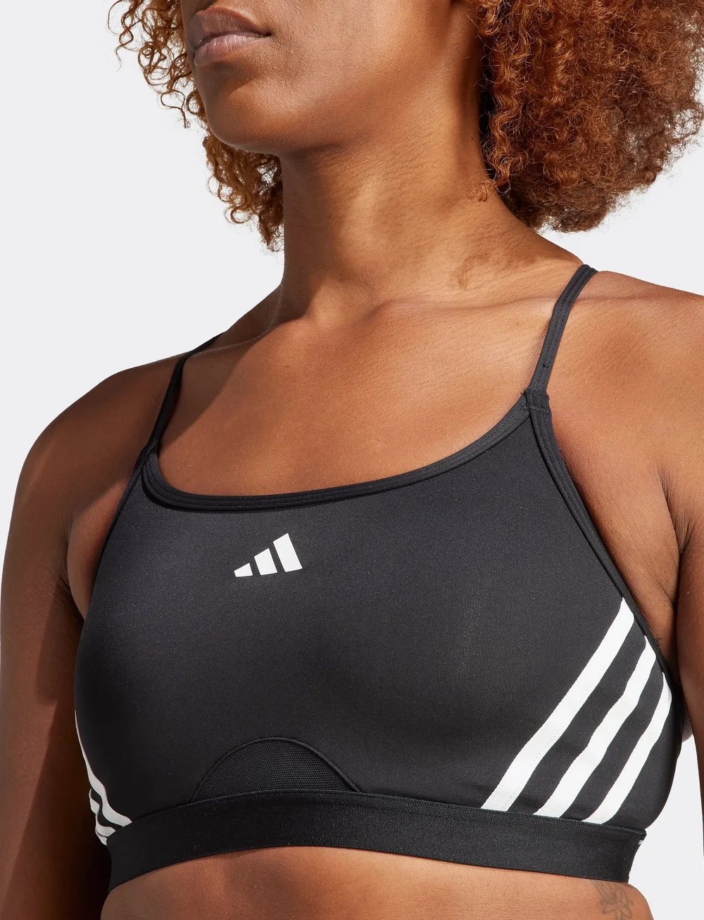 adidas Performance - AERCT LS 3S BRA - sport-bhs - black/white - 2