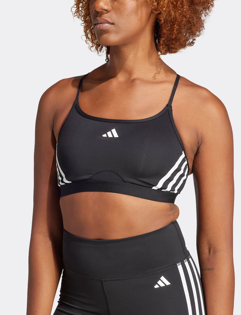 adidas Performance - AERCT LS 3S BRA - sport-bhs - black/white - 3