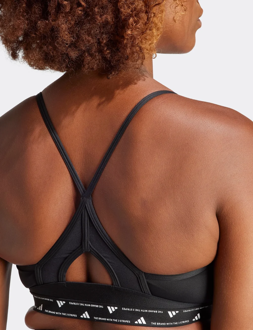 adidas Performance - AERCT LS 3S BRA - sport-bhs - black/white - 4