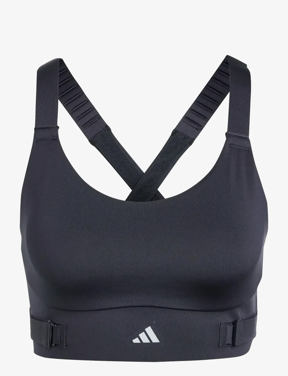 adidas Performance - FASTIM L HS BRA - høj støtte - black - 1