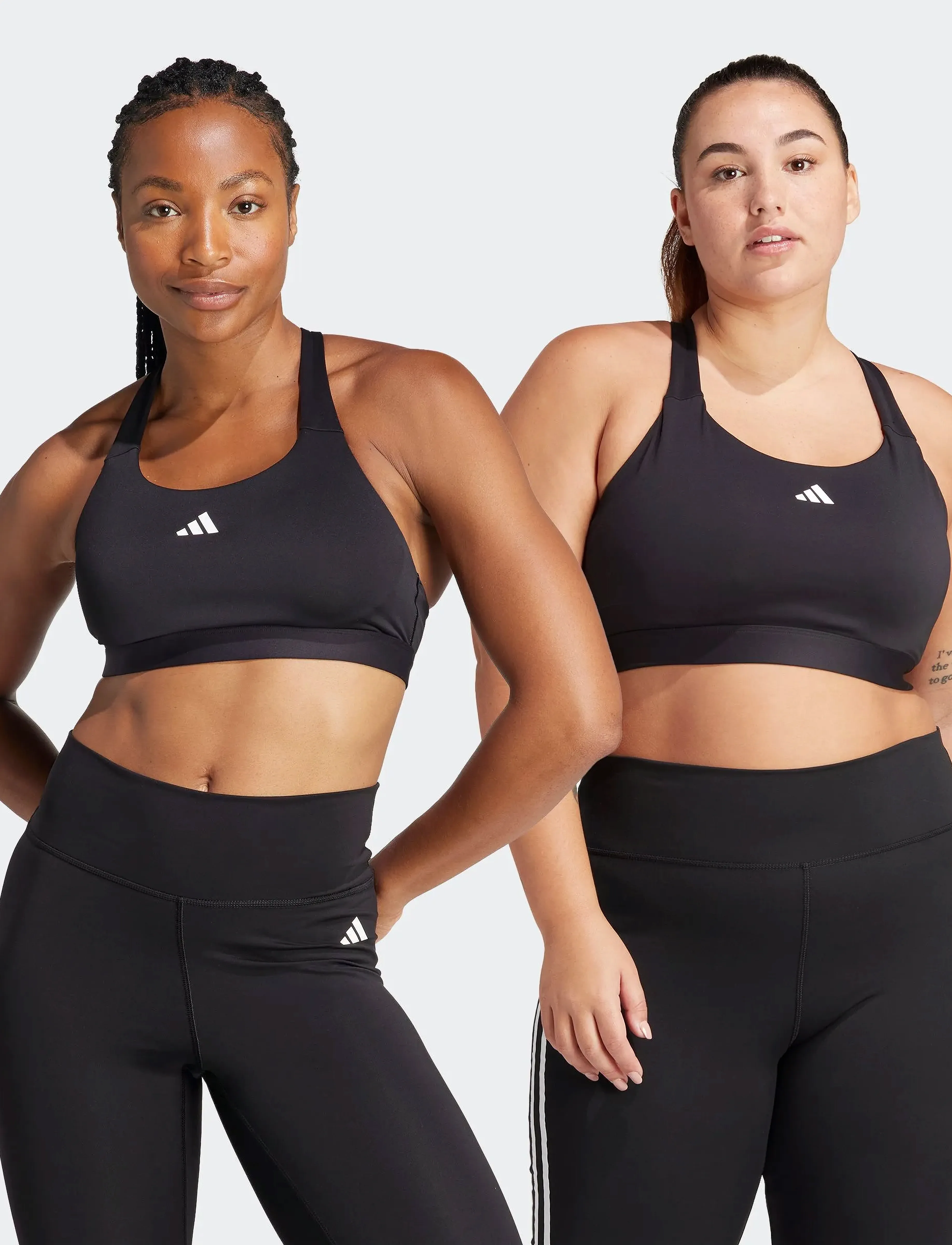 adidas Performance - TLRDRCT HS BRA - sport-bhs: starker halt - black - 4