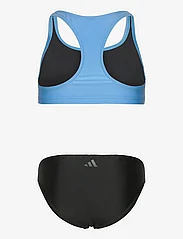 adidas Performance - BIG BARS BIKINI - bikini set - blubrs/black - 1