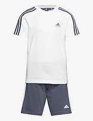 adidas Performance - LK 3S CO T SET - sets with short-sleeved t-shirt - white/prloin - 0