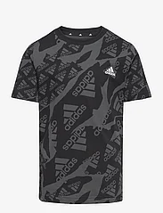 adidas Performance - J CAMLOG T - kortærmede t-shirts - carbon/black - 0