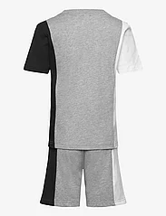 adidas Performance - J CB T SET - set med kortärmad t-shirt - mgreyh/black/white - 1