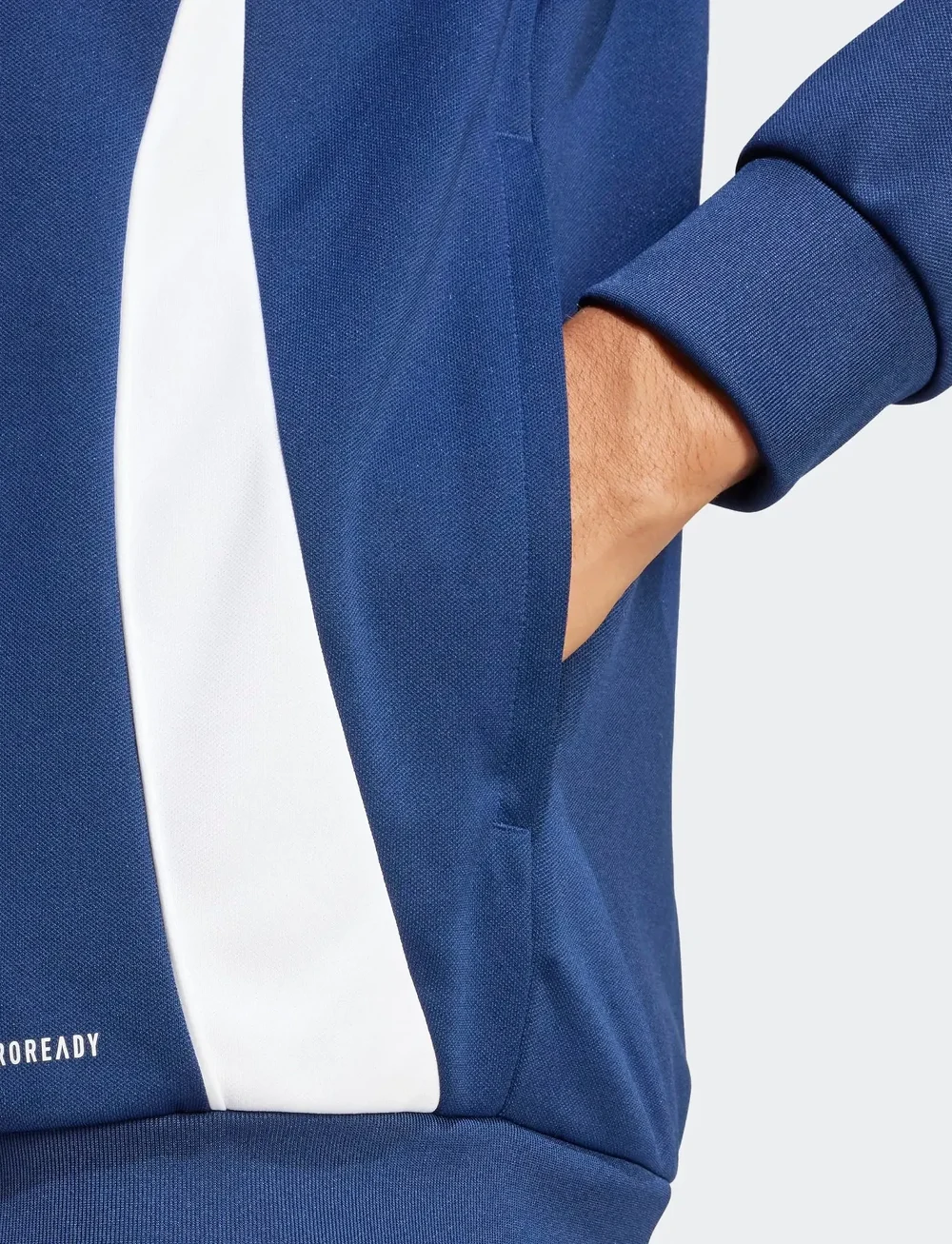 adidas Performance - TIRO24 TRJKT - sweatshirts - tenabl/white - 4