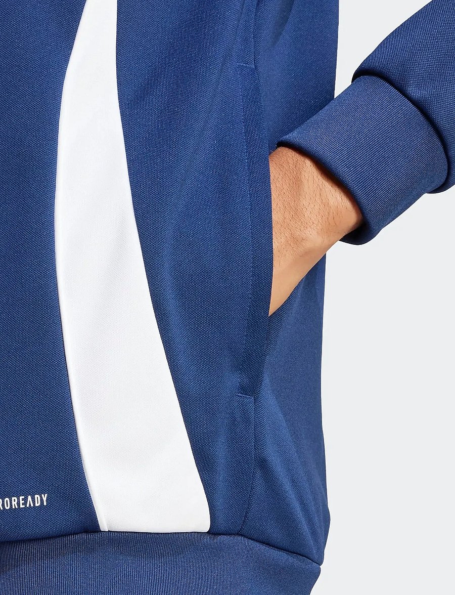 adidas Performance - TIRO24 TRJKT - sweatshirts - tenabl/white - 4