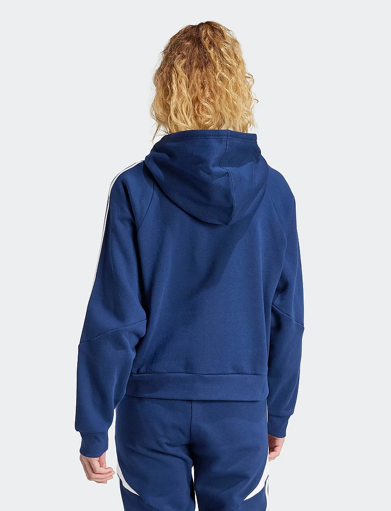 adidas Performance - TIRO24 SWHOODW - huvtröjor - tenabl/white - 3