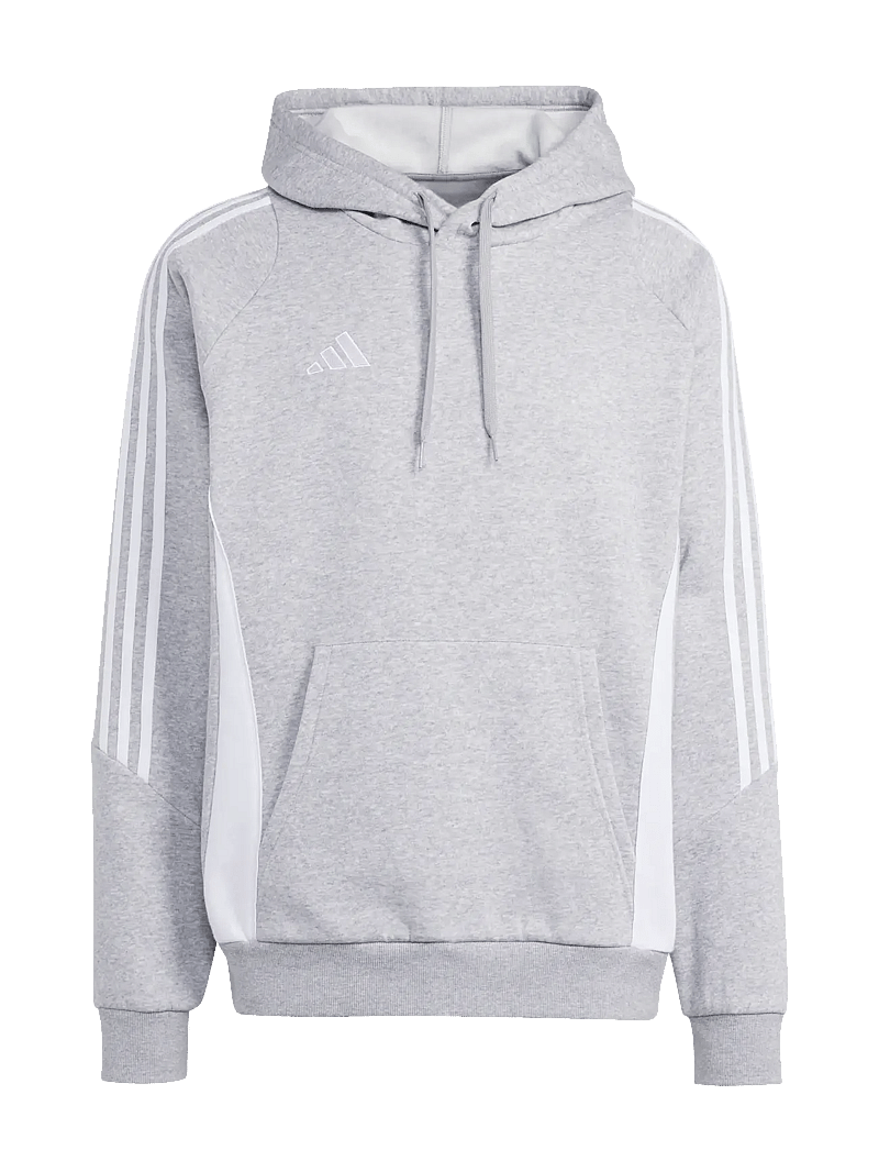 adidas Performance - TIRO24 SWHOOD - overdele - mgreyh/white - 1