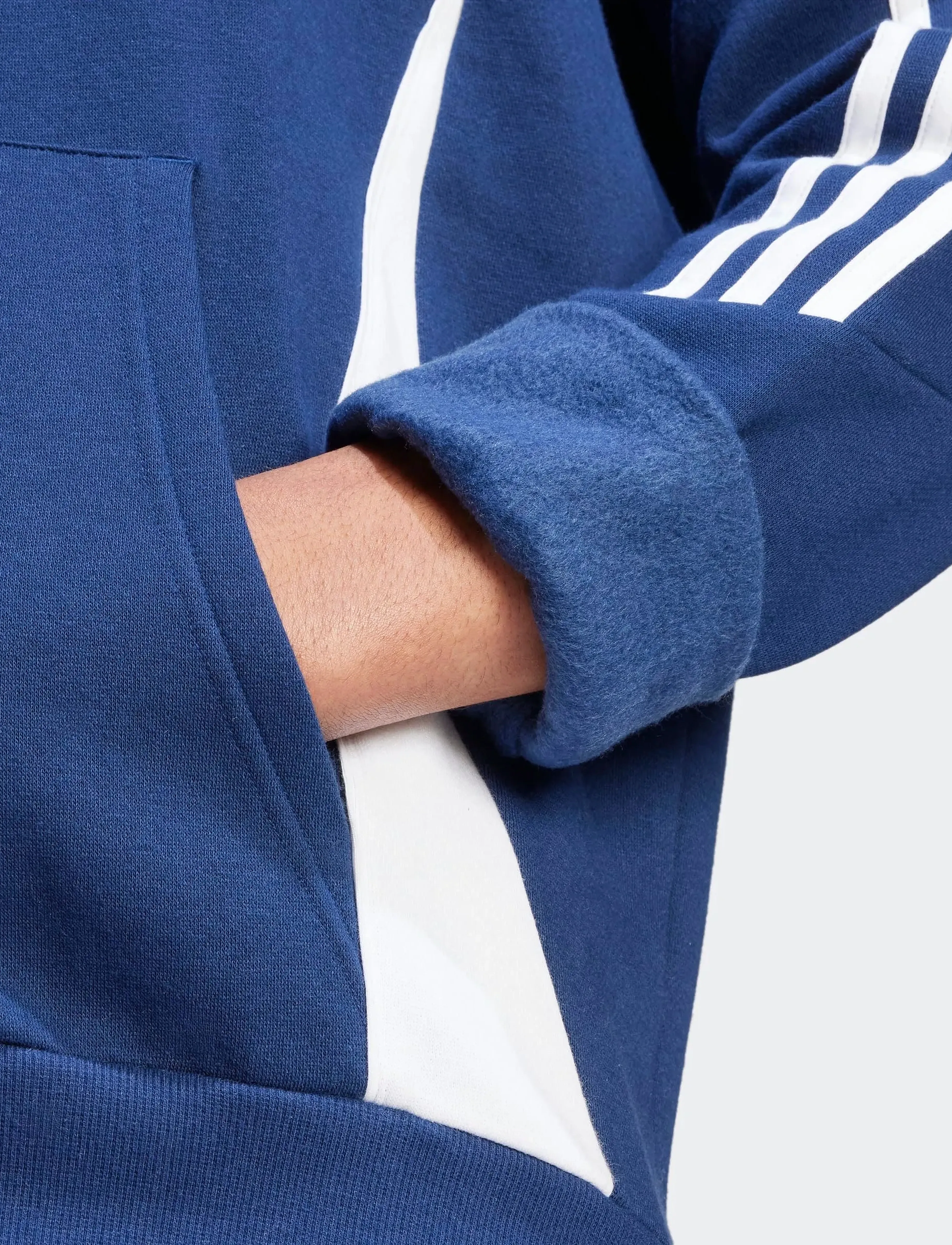 adidas Performance - TIRO24 SWHOOD - huvtröjor - tenabl/white - 3