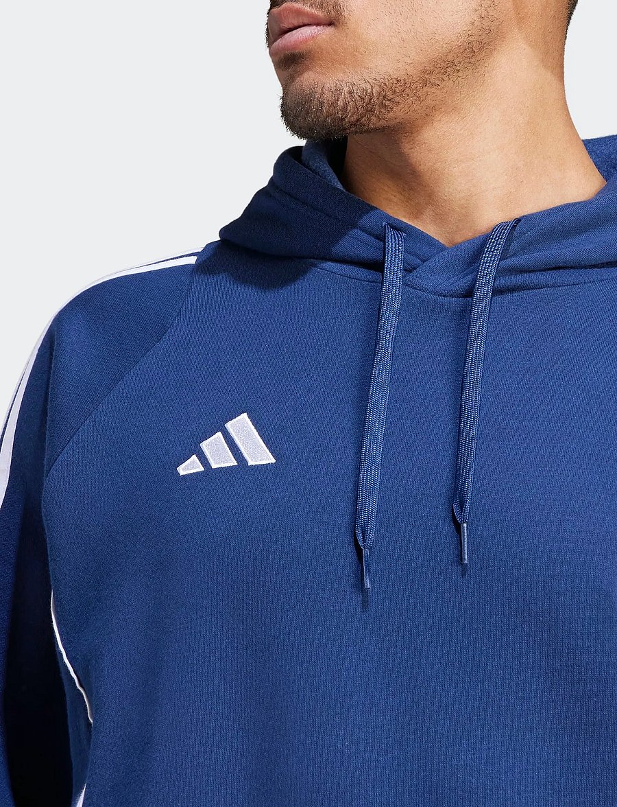 adidas Performance - TIRO24 SWHOOD - huvtröjor - tenabl/white - 4