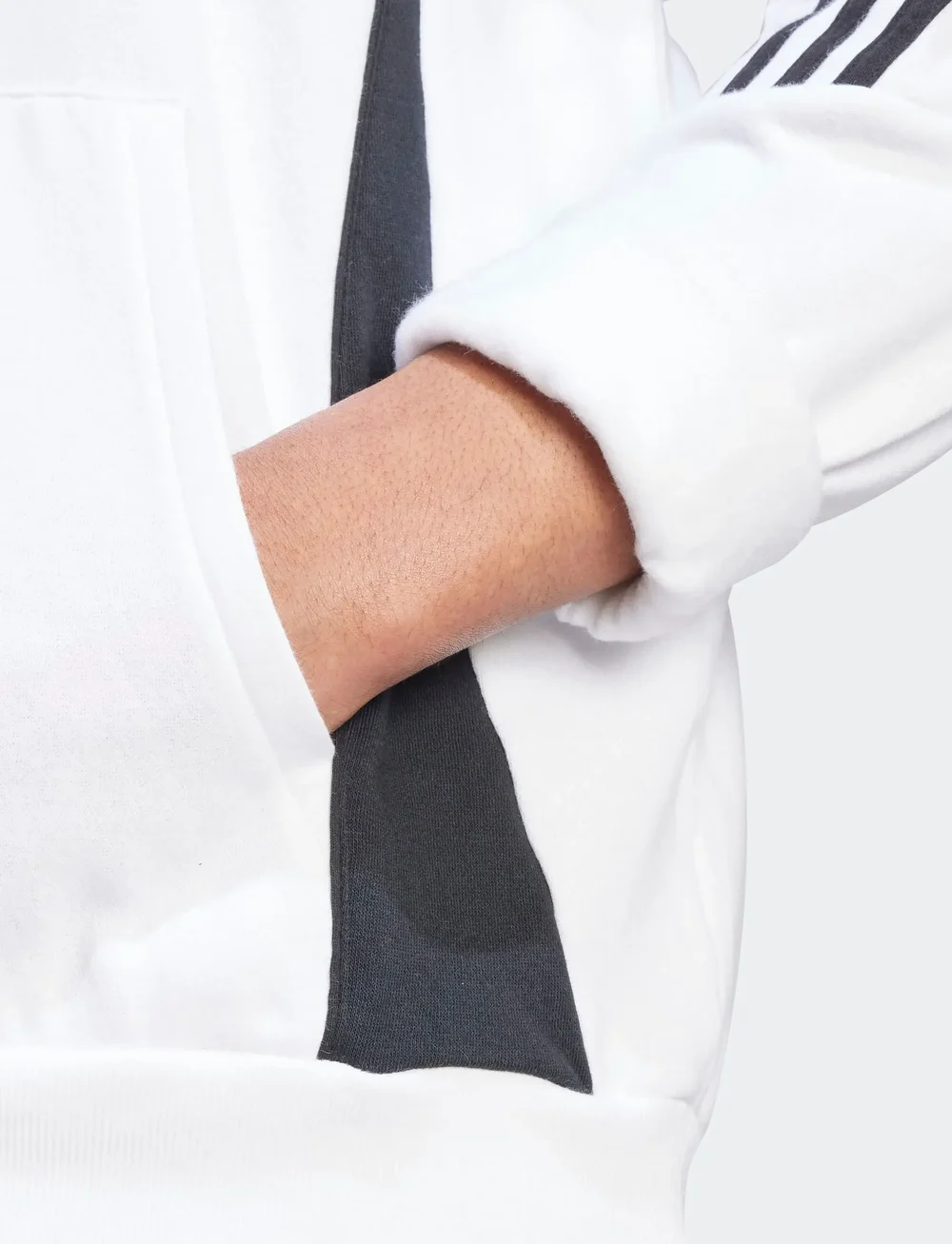 adidas Performance - TIRO24 SWHOOD - overdele - white/black - 5