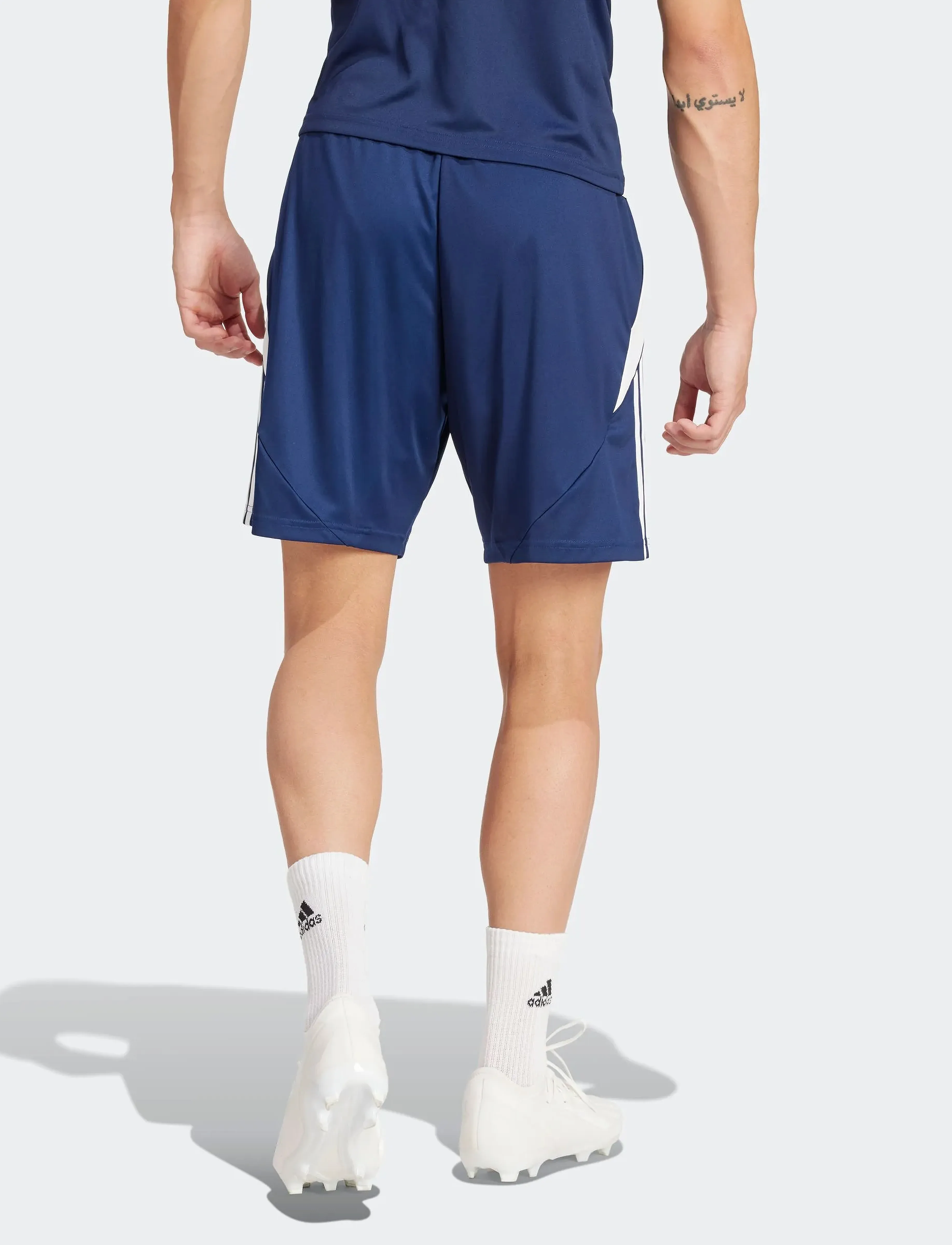 adidas Performance TIRO24 TRSHO - Streetstyle - TENABL/WHITE / navy