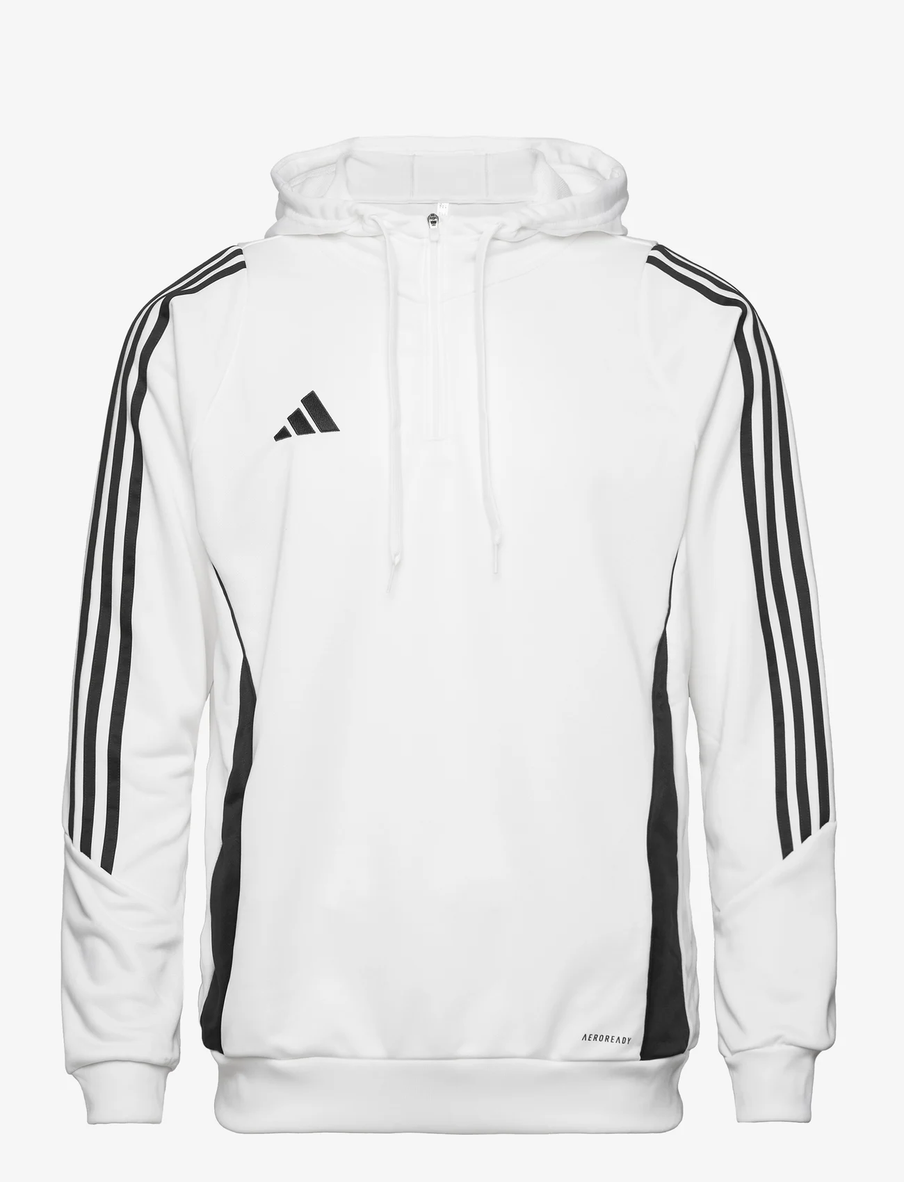adidas Performance - TIRO24 TRHOOD - hoodies - white/black - 0