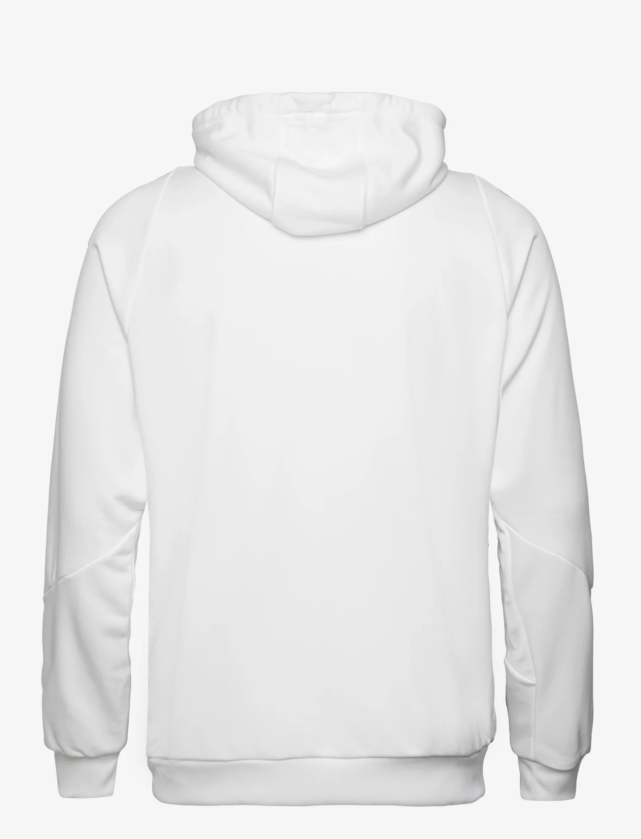 adidas Performance - TIRO24 TRHOOD - hoodies - white/black - 1